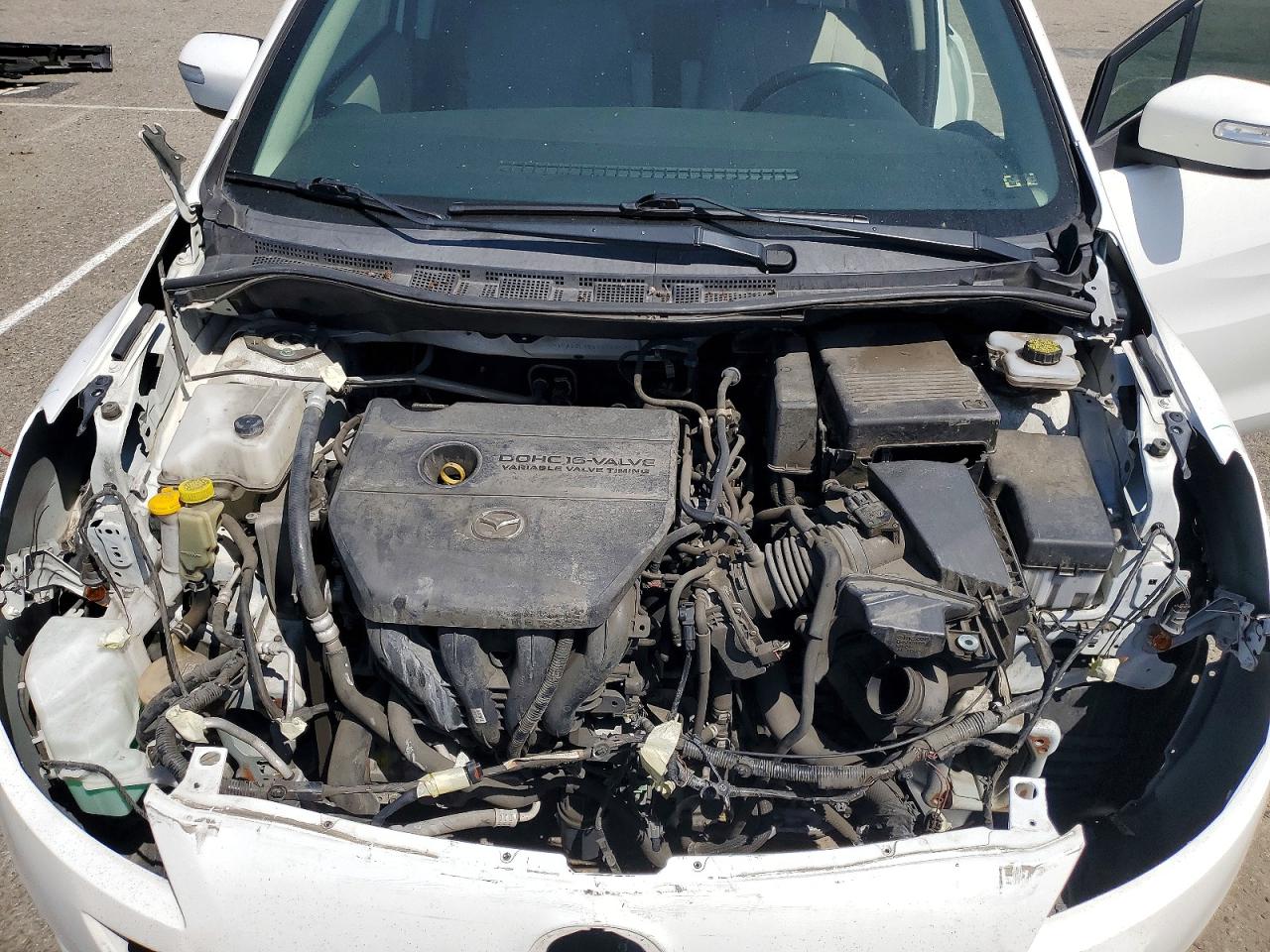 2014 Mazda 5 Touring White vin: JM1CW2CL4E0165845