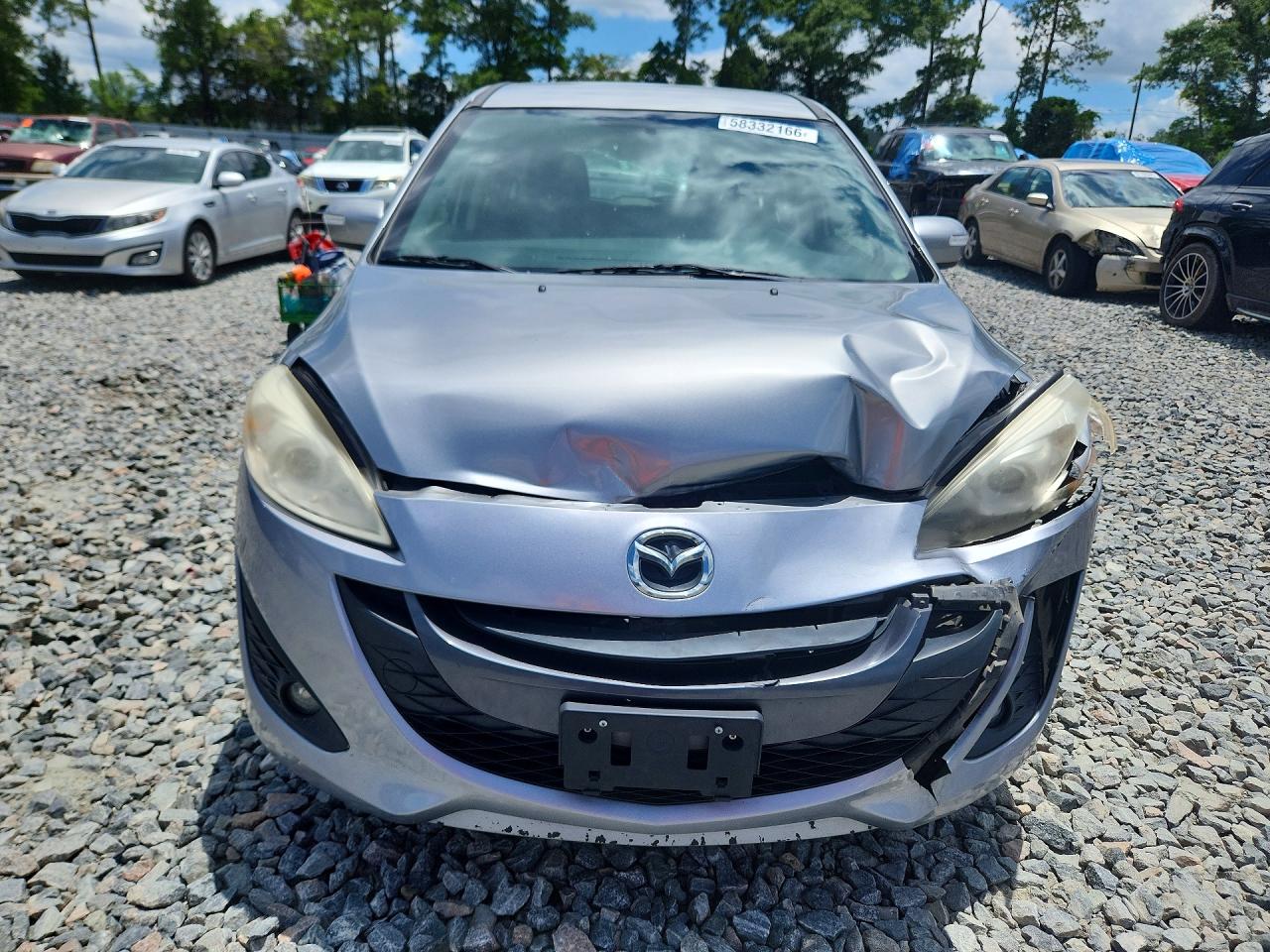 2014 Mazda 5 Touring Серебряный vin: JM1CW2CL4E0167921