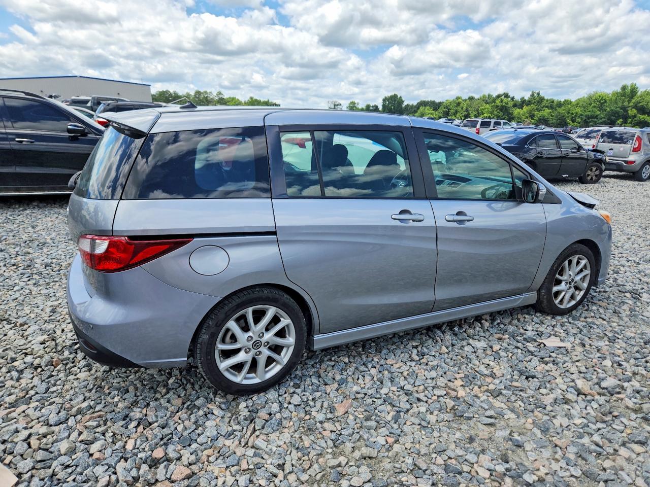 2014 Mazda 5 Touring Серебряный vin: JM1CW2CL4E0167921