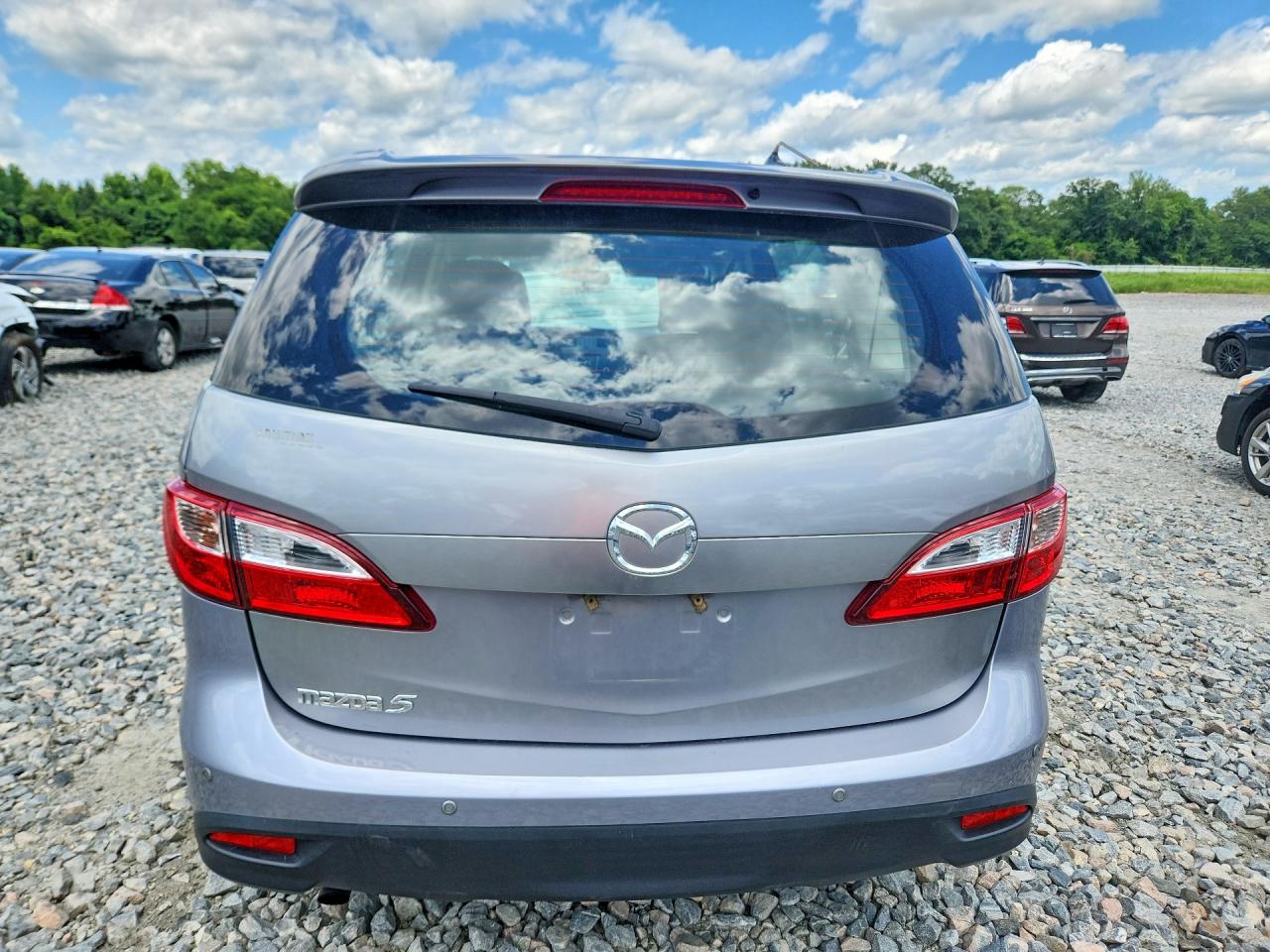 2014 Mazda 5 Touring Silver vin: JM1CW2CL4E0167921