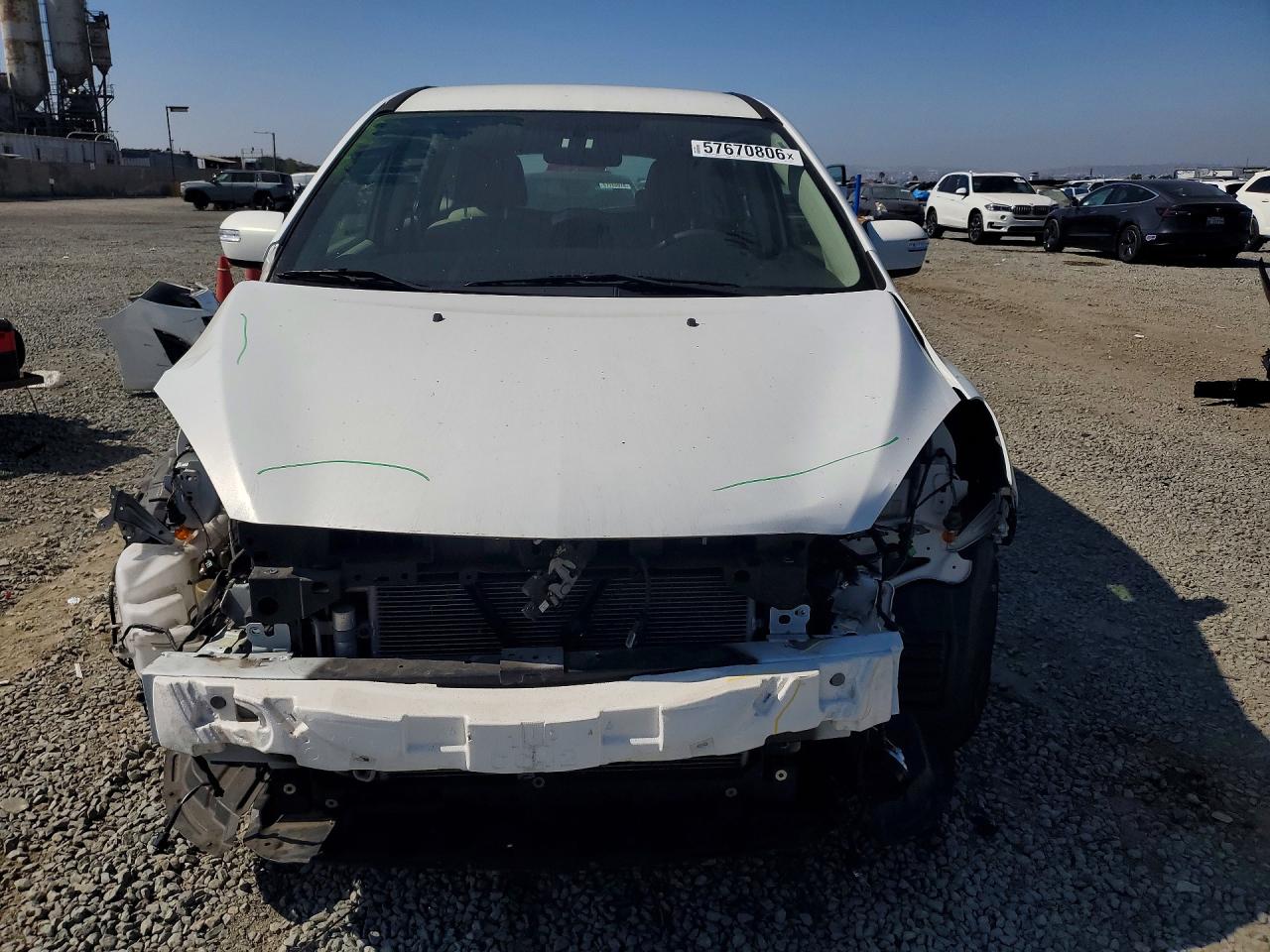 2015 Mazda 5 Touring White vin: JM1CW2CL4F0179486