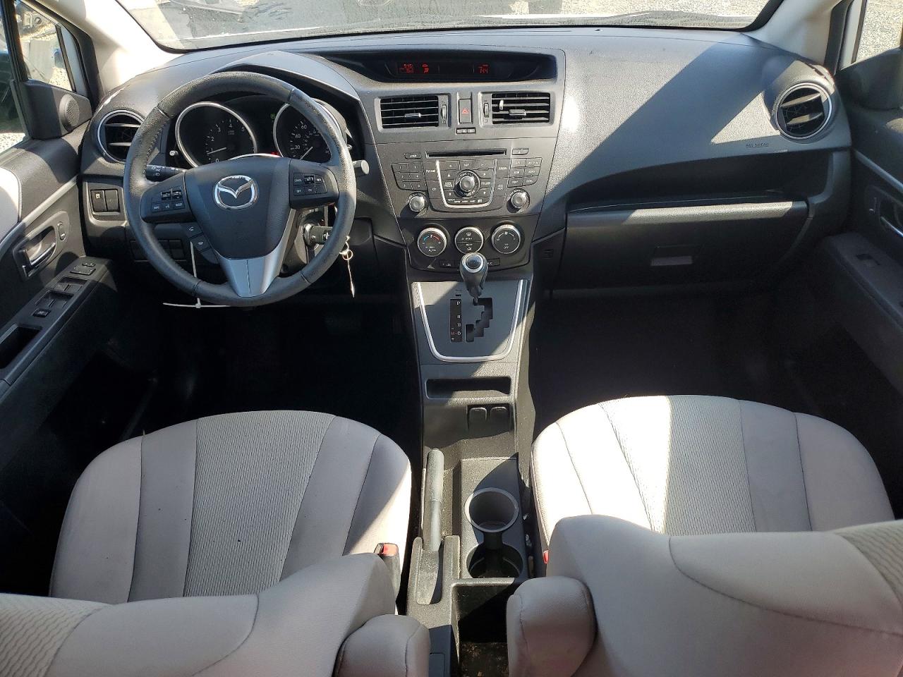 2015 Mazda 5 Touring White vin: JM1CW2CL4F0179486