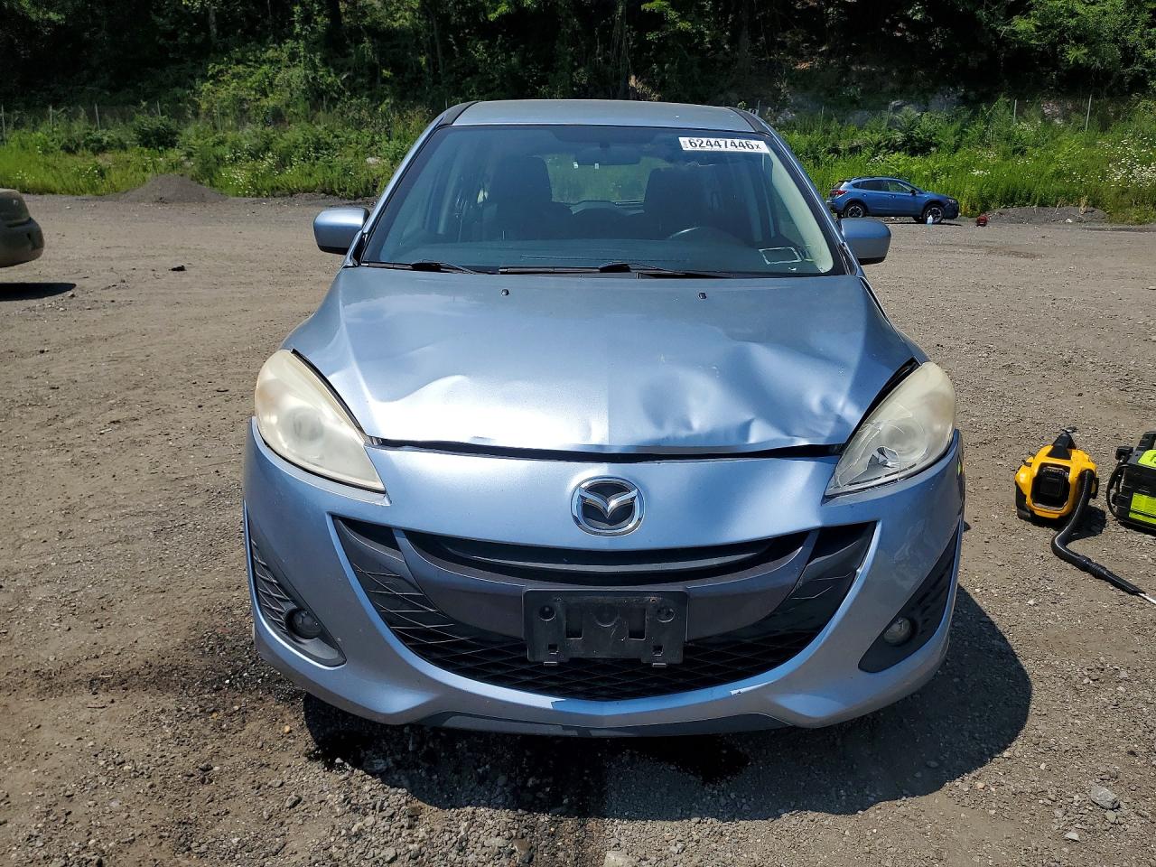 2012 Mazda 5 Silver vin: JM1CW2CL5C0110706