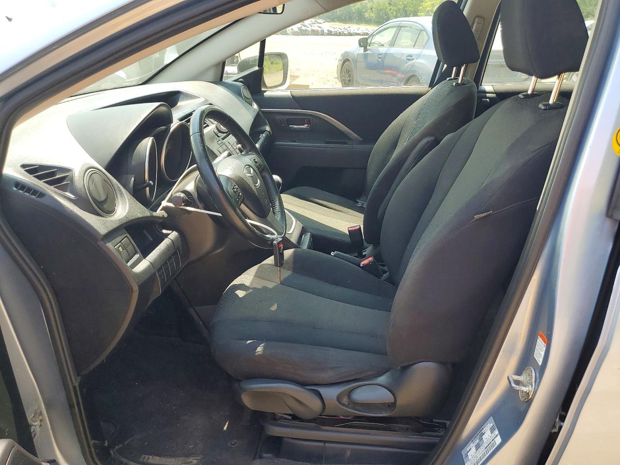 2012 Mazda 5 Silver vin: JM1CW2CL5C0110706