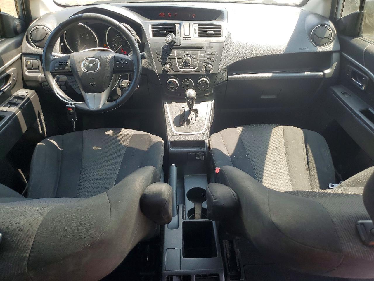 2012 Mazda 5 Silver vin: JM1CW2CL5C0110706