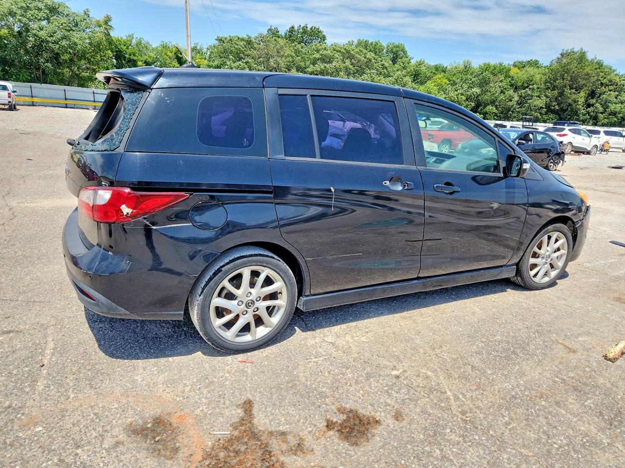 2013 Mazda 5 Black vin: JM1CW2CL5D0151872