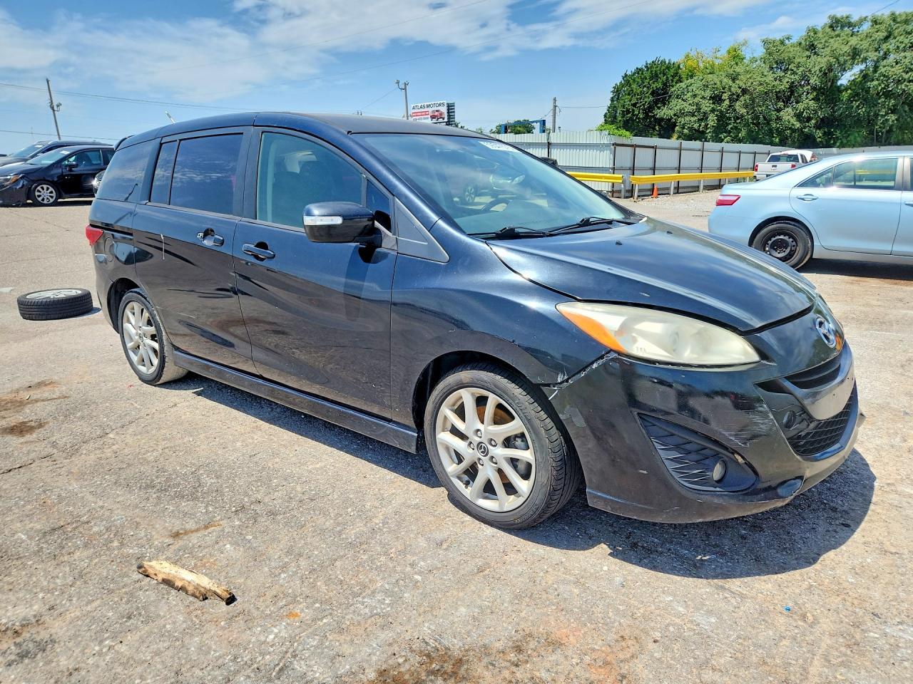 2013 Mazda 5 Black vin: JM1CW2CL5D0151872