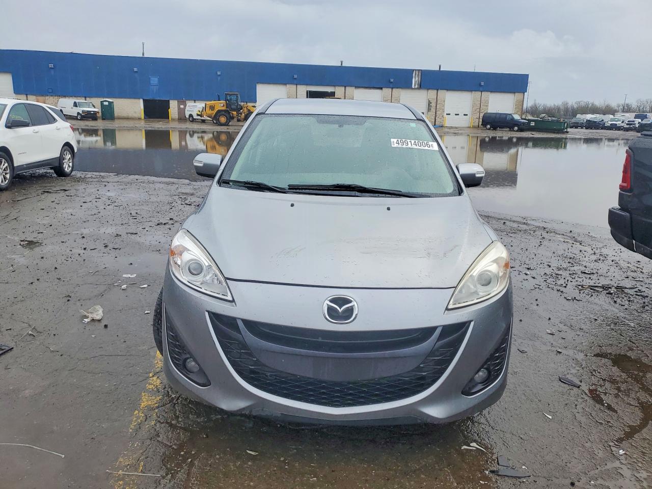 2014 Mazda 5 Touring Silver vin: JM1CW2CL5E0166387