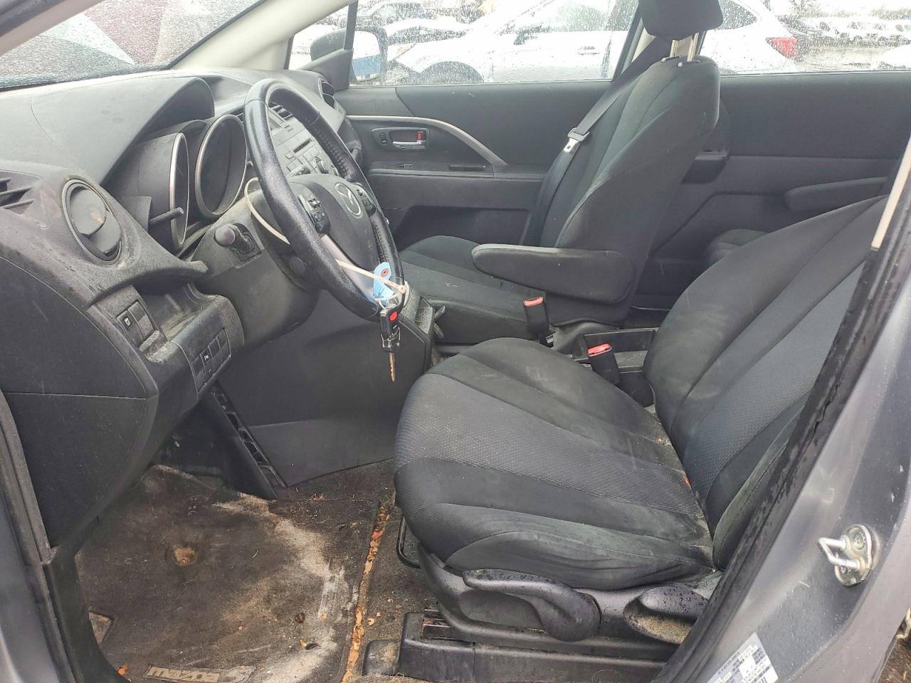 2014 Mazda 5 Touring Silver vin: JM1CW2CL5E0166387