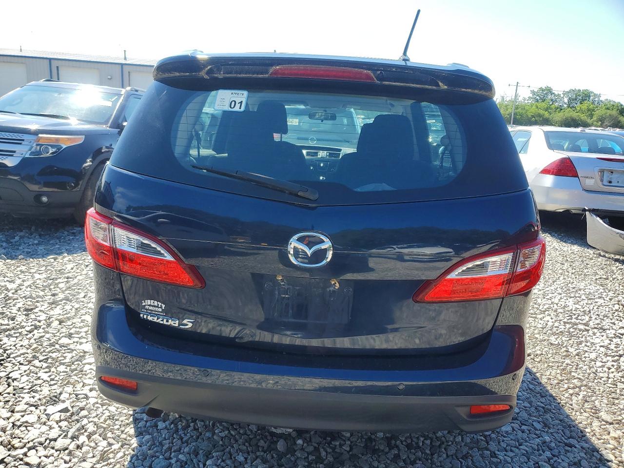 2014 Mazda 5 Touring Синий vin: JM1CW2CL5E0168768