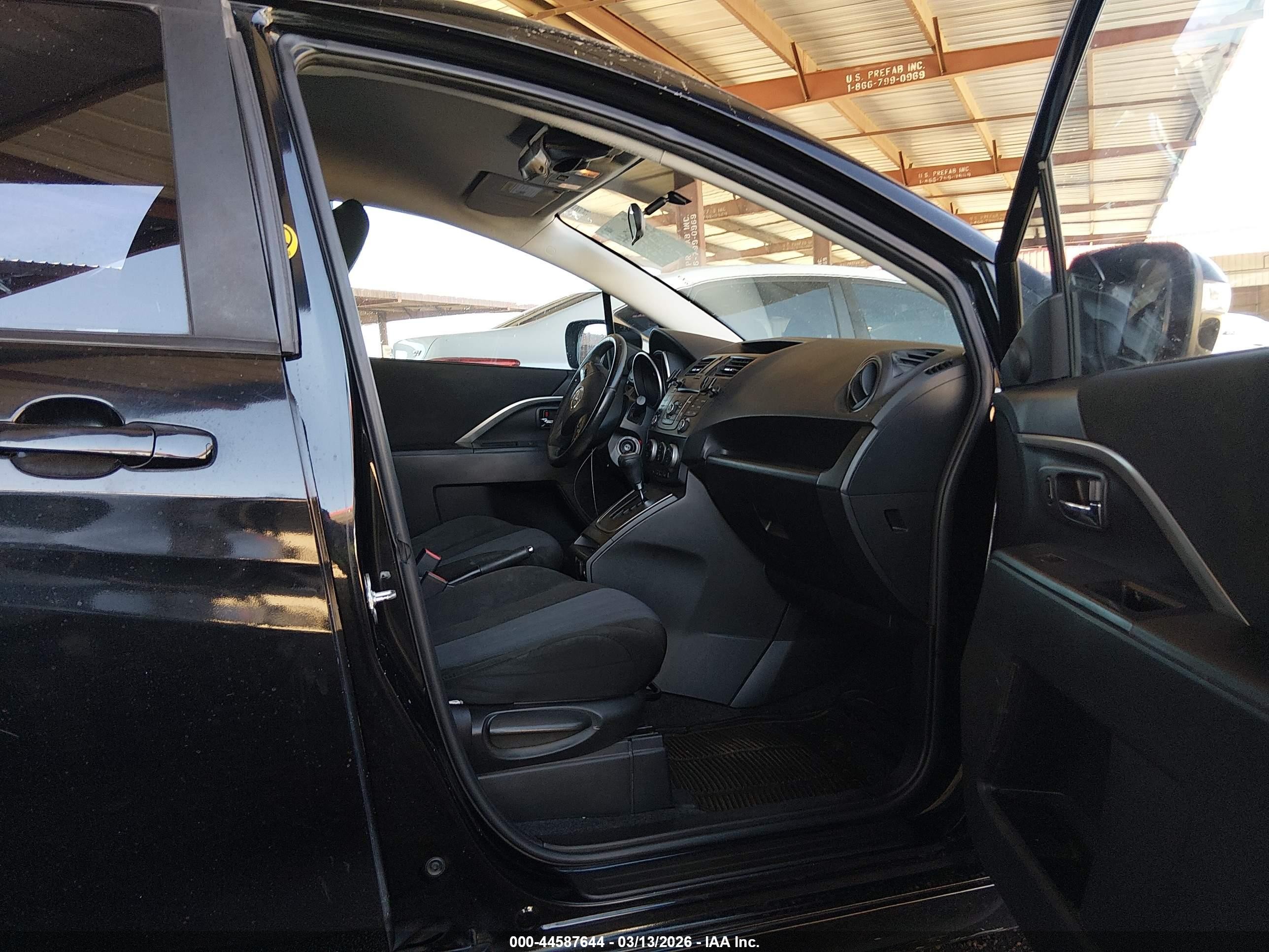 2015 Mazda Mazda5 Touring Black vin: JM1CW2CL5F0183384