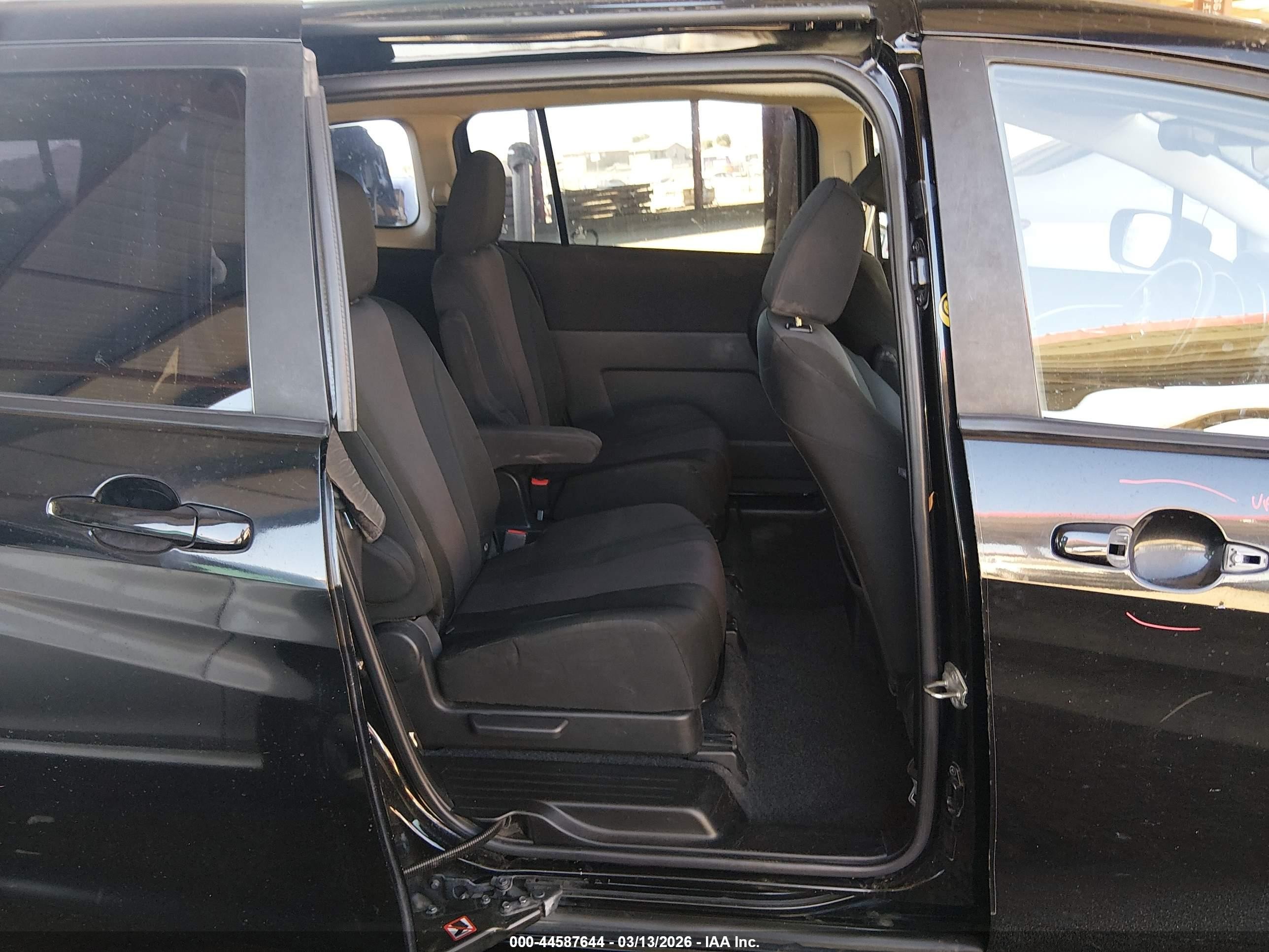 2015 Mazda Mazda5 Touring Black vin: JM1CW2CL5F0183384