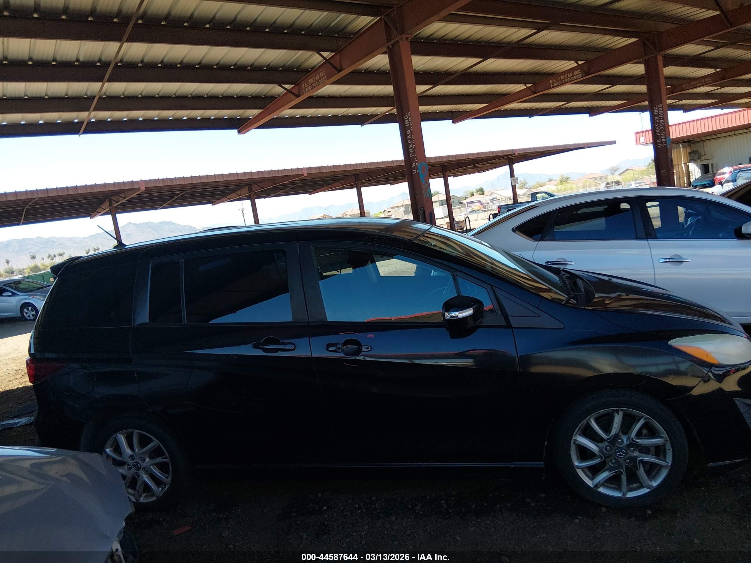 2015 Mazda Mazda5 Touring Black vin: JM1CW2CL5F0183384