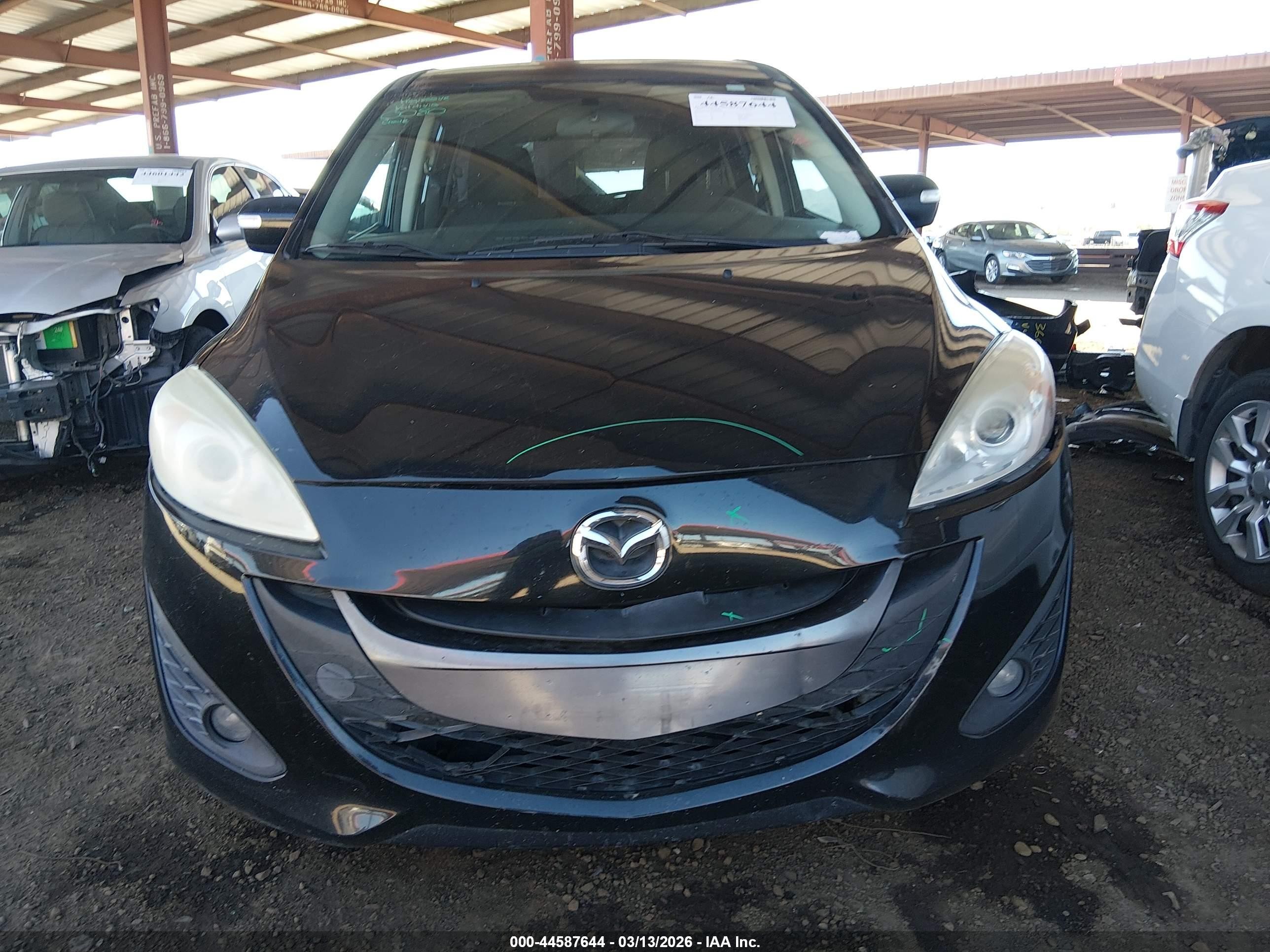 2015 Mazda Mazda5 Touring Black vin: JM1CW2CL5F0183384
