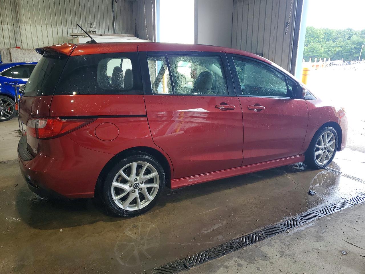 2015 Mazda 5 Touring Красный vin: JM1CW2CL5F0187449