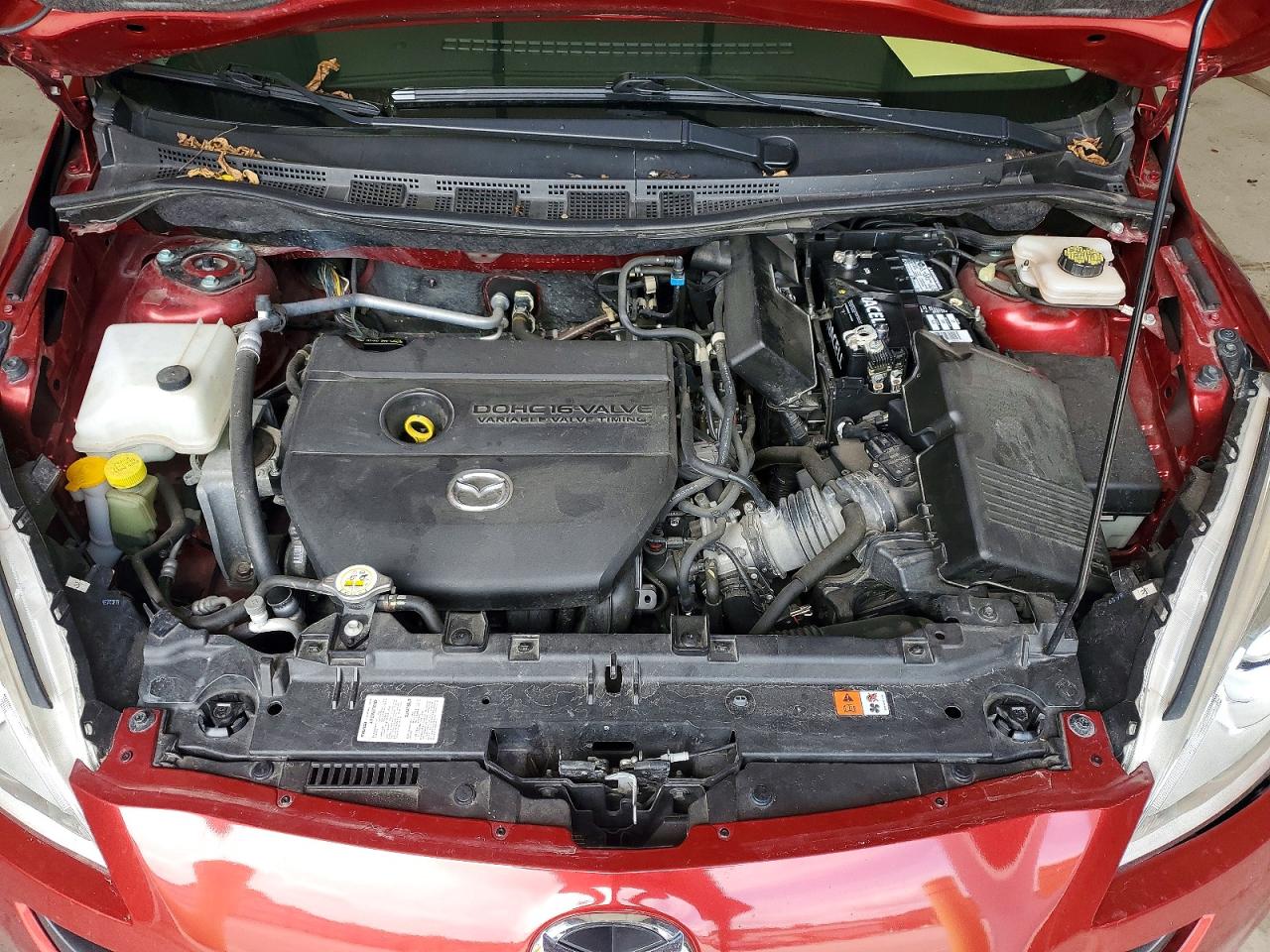 2015 Mazda 5 Touring Красный vin: JM1CW2CL5F0187449