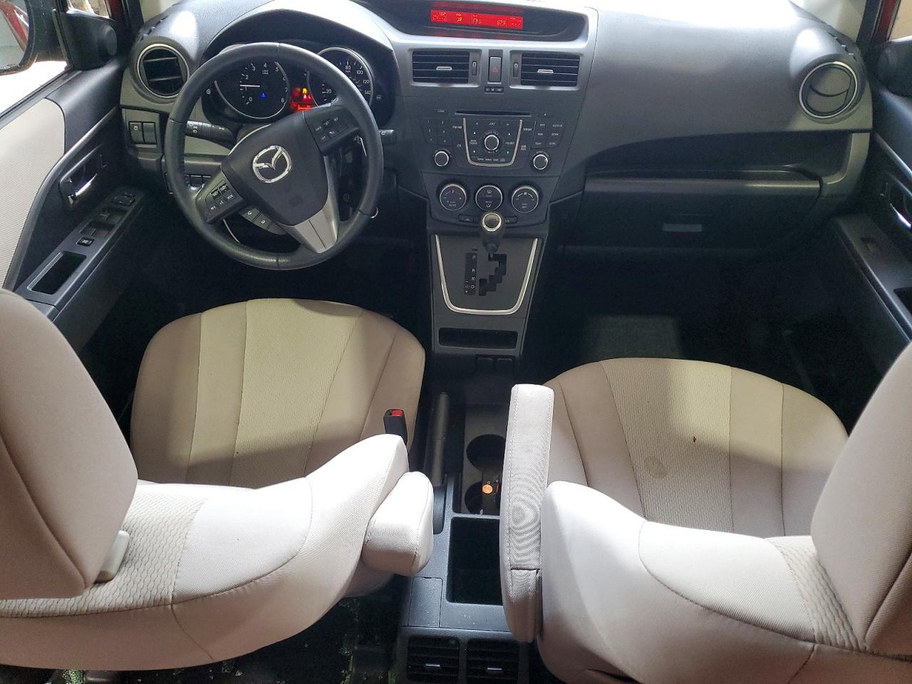 2015 Mazda 5 Touring Красный vin: JM1CW2CL5F0187449