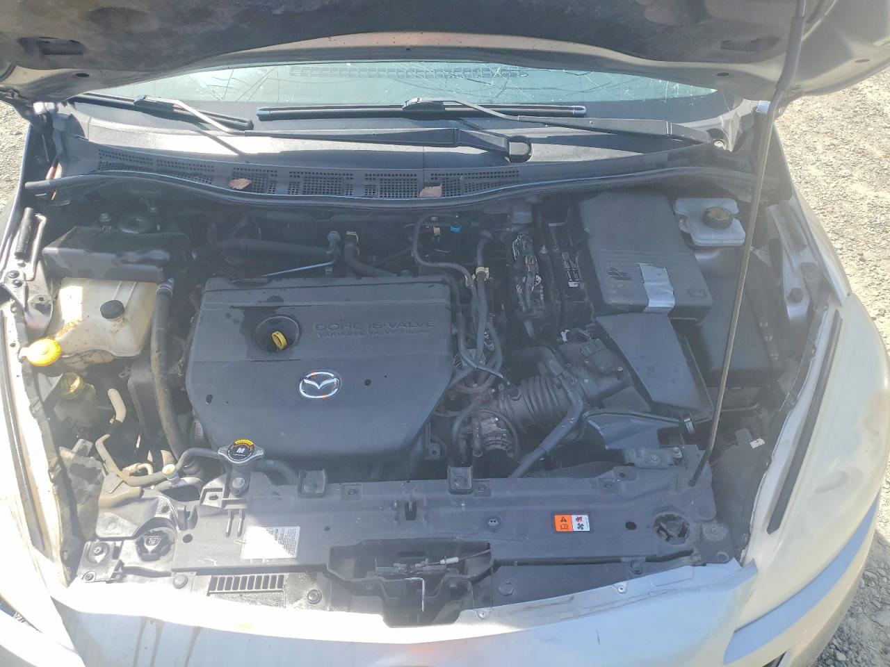 2012 Mazda 5 Silver vin: JM1CW2CL6C0106051