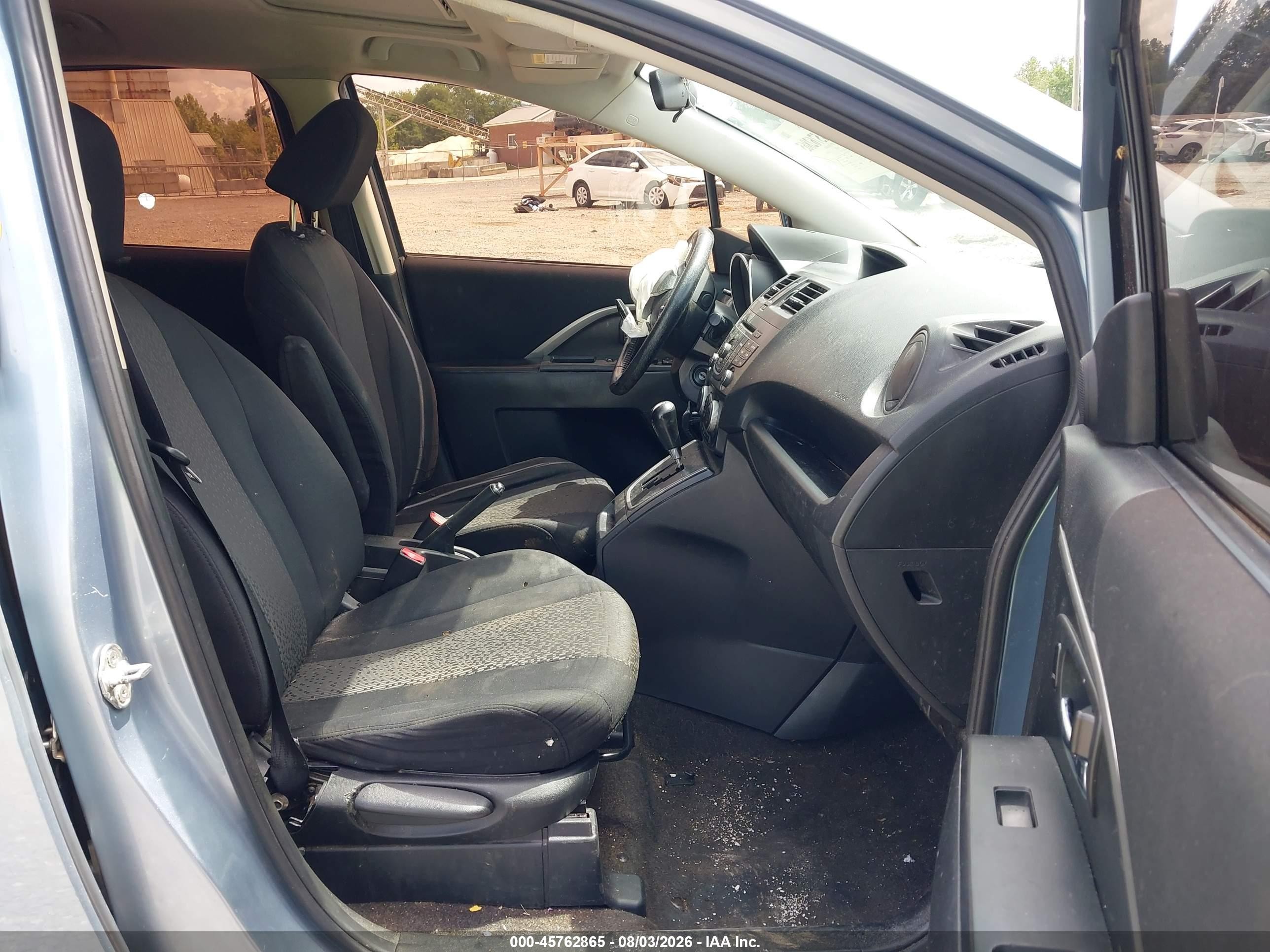 2012 Mazda Mazda5 Touring Blue vin: JM1CW2CL6C0134559