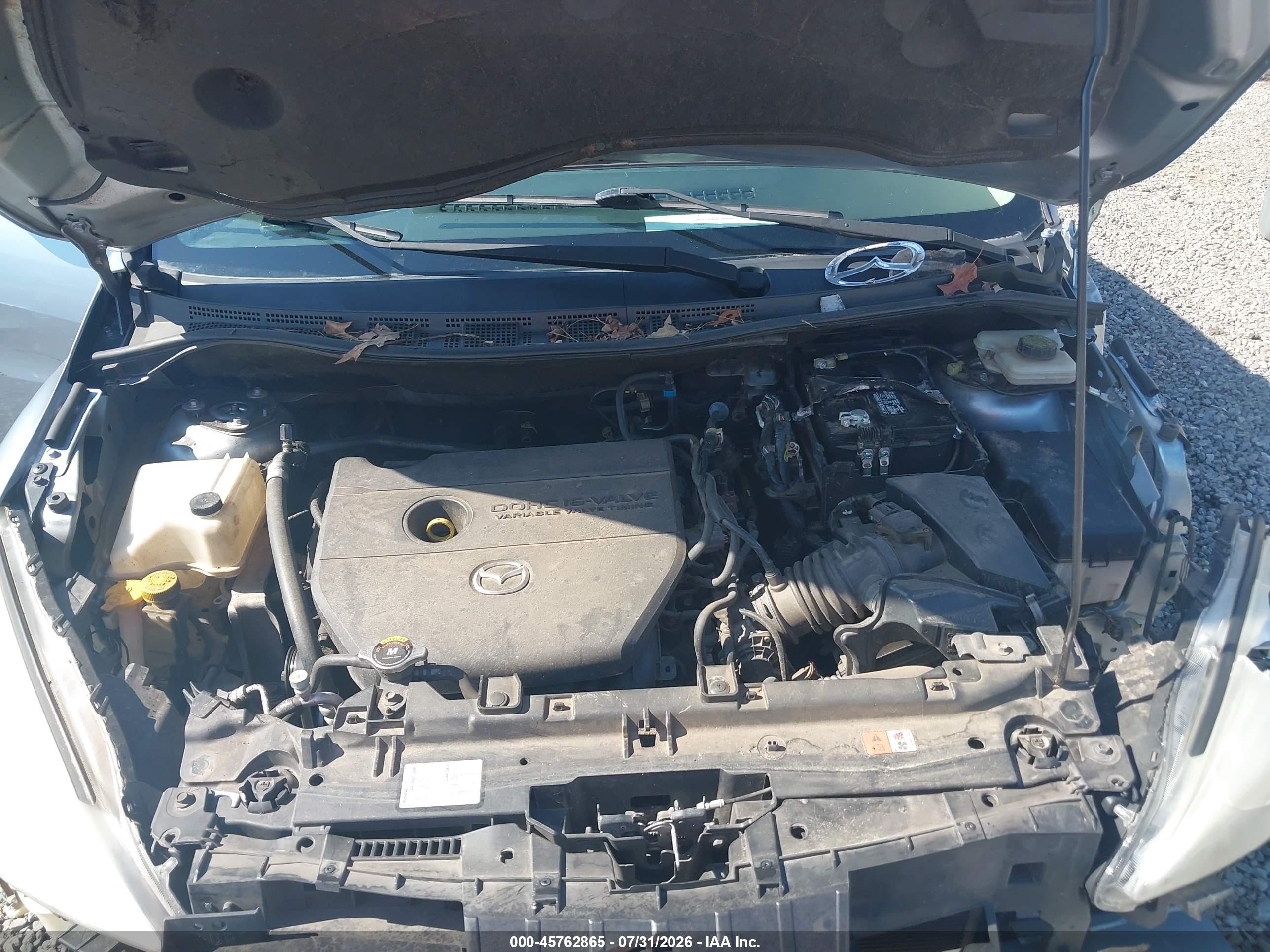 2012 Mazda Mazda5 Touring Blue vin: JM1CW2CL6C0134559