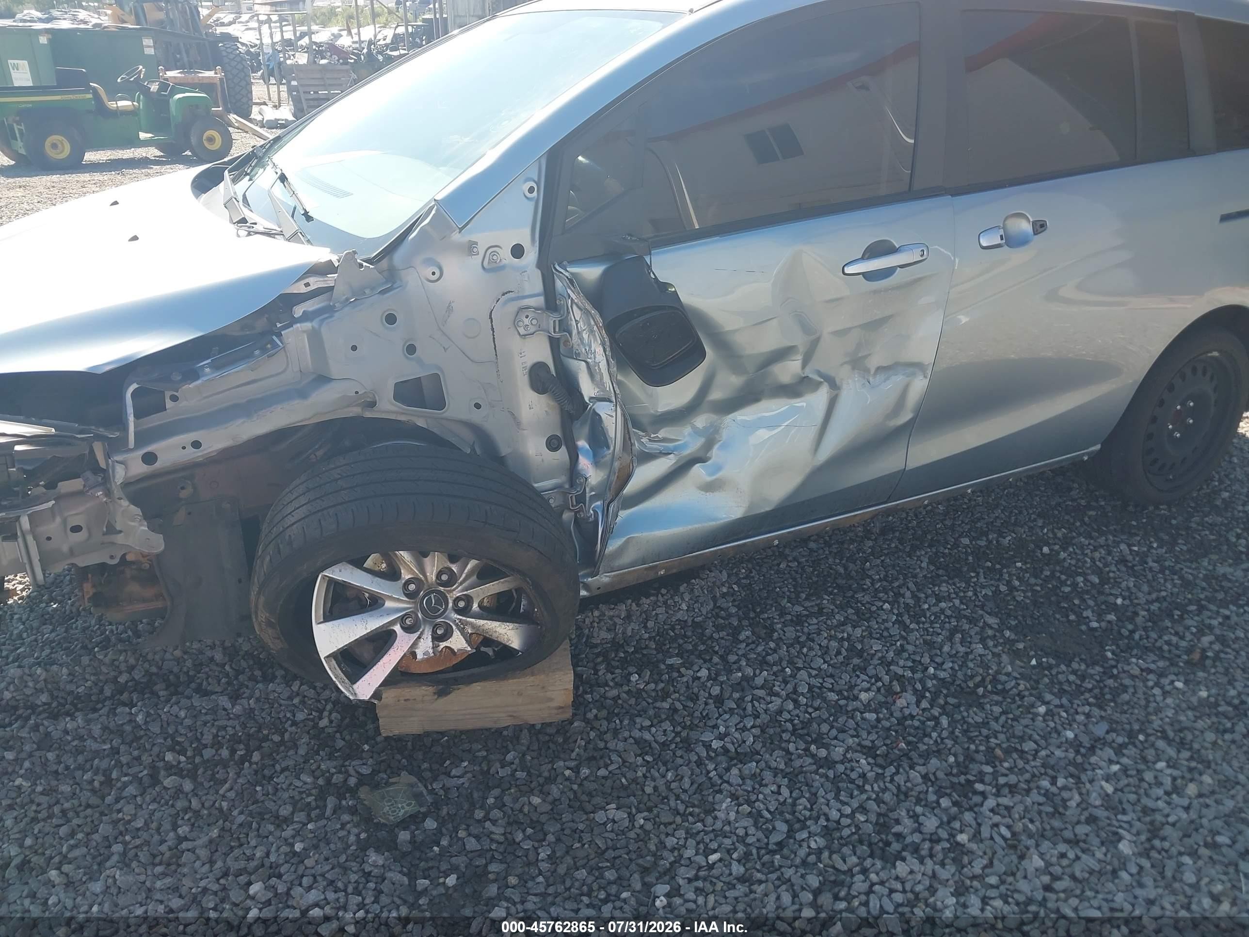 2012 Mazda Mazda5 Touring Blue vin: JM1CW2CL6C0134559