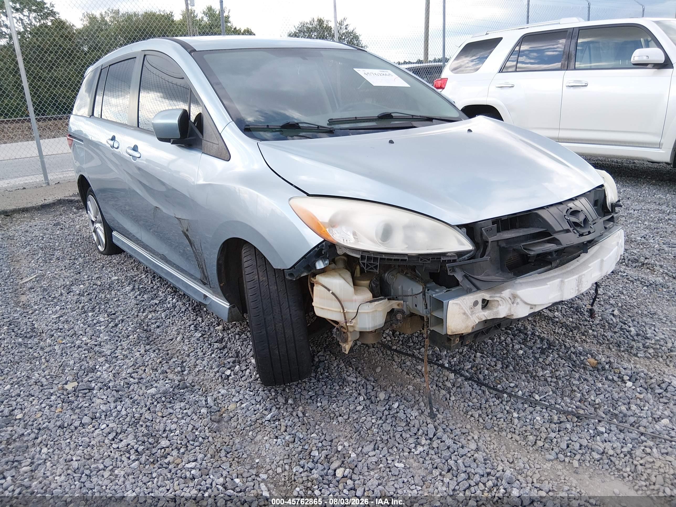 2012 Mazda Mazda5 Touring Blue vin: JM1CW2CL6C0134559