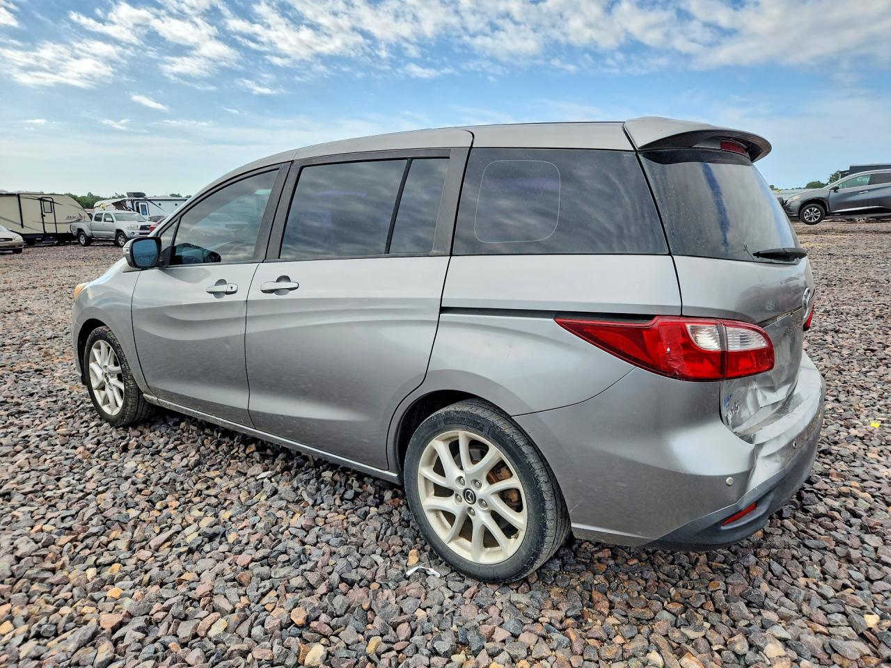 2013 Mazda 5 Silver vin: JM1CW2CL6D0151153