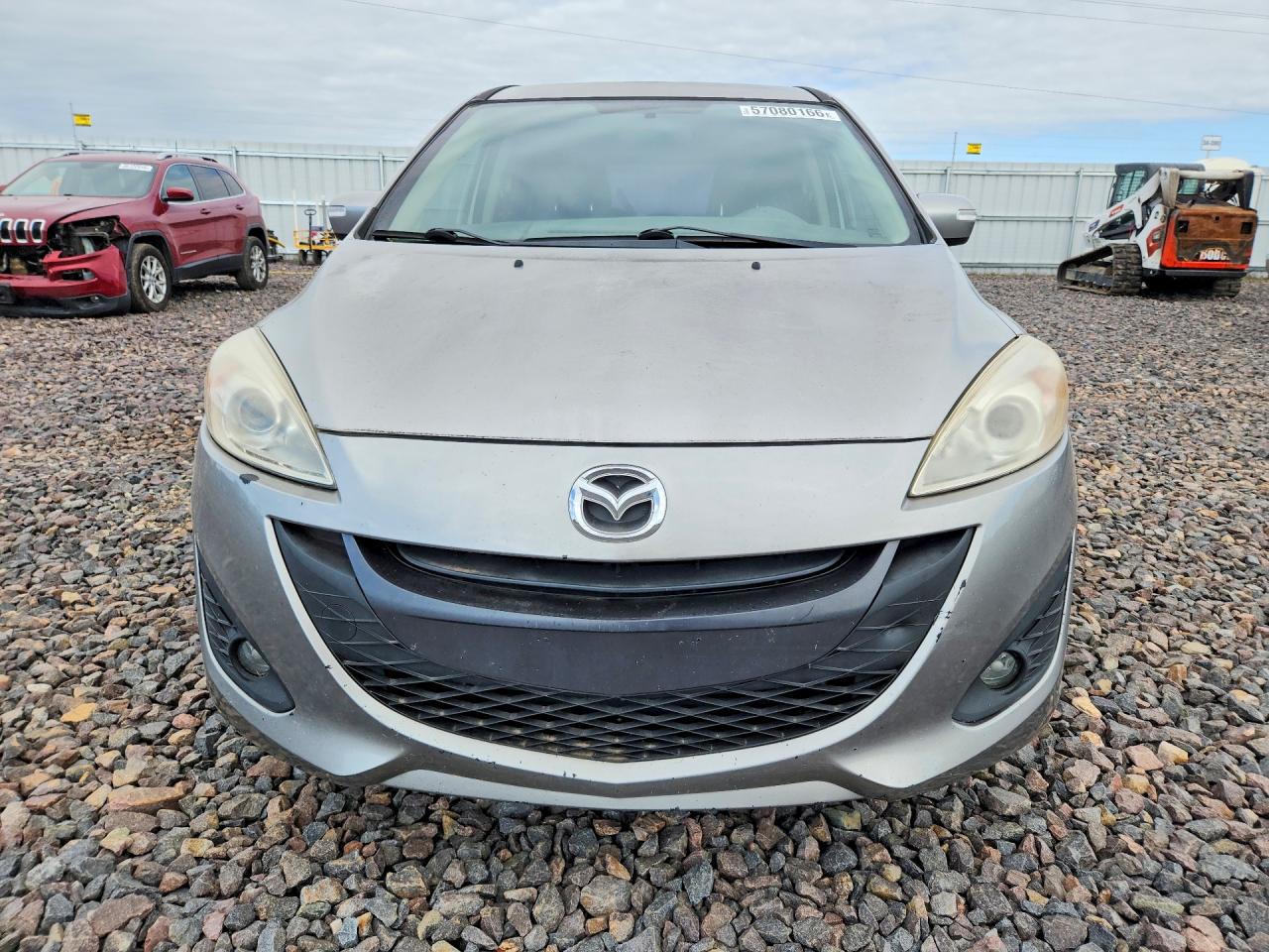 2013 Mazda 5 Silver vin: JM1CW2CL6D0151153