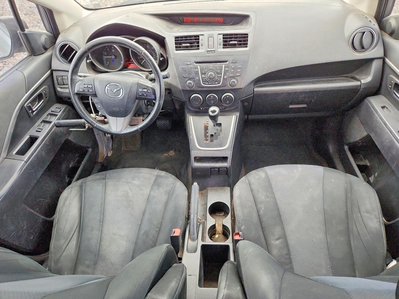 2013 Mazda 5 Silver vin: JM1CW2CL6D0151153
