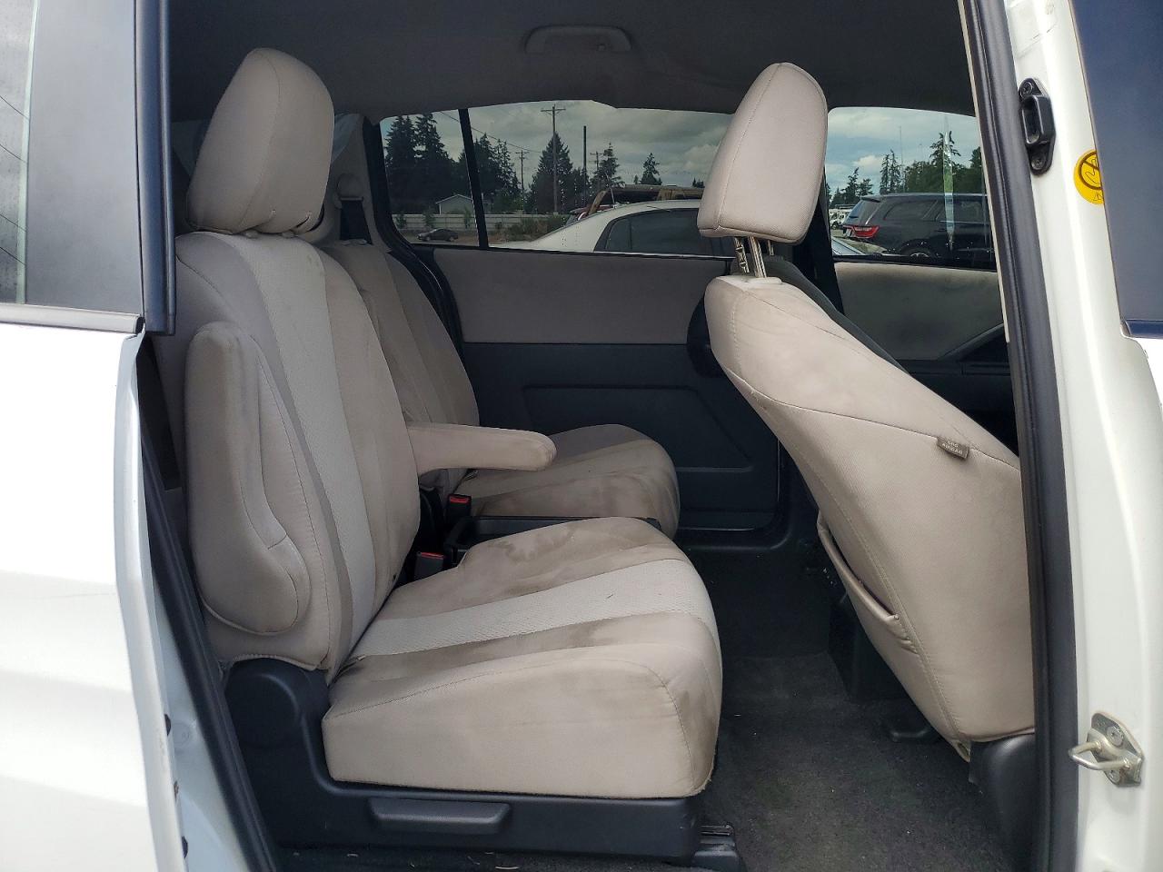 2015 Mazda 5 Touring White vin: JM1CW2CL6F0188500