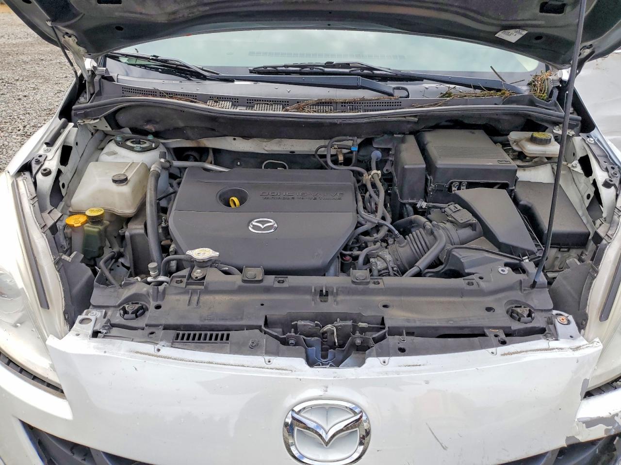2015 Mazda 5 Touring White vin: JM1CW2CL6F0188500
