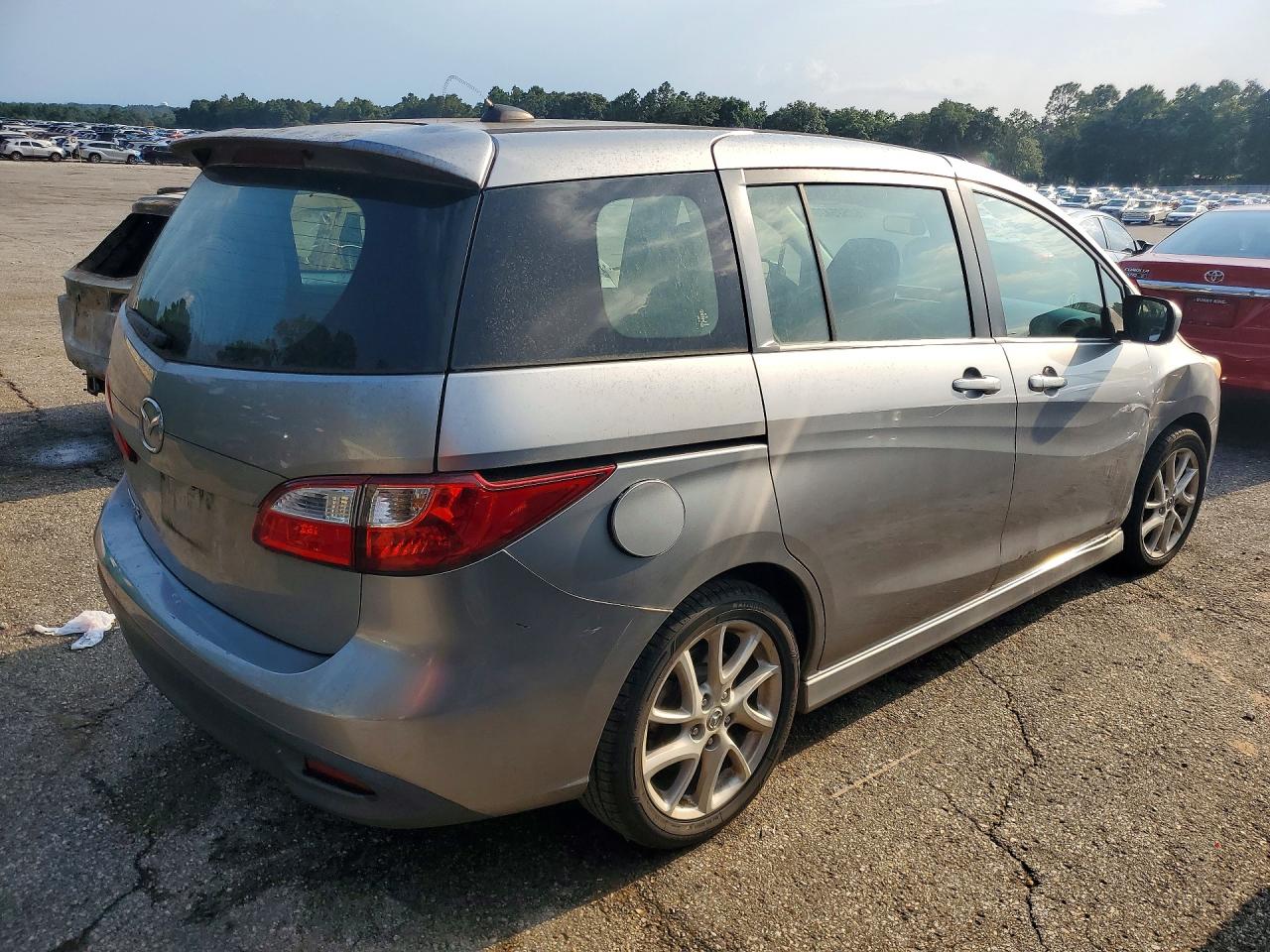 2012 Mazda 5 Gray vin: JM1CW2CL7C0103935