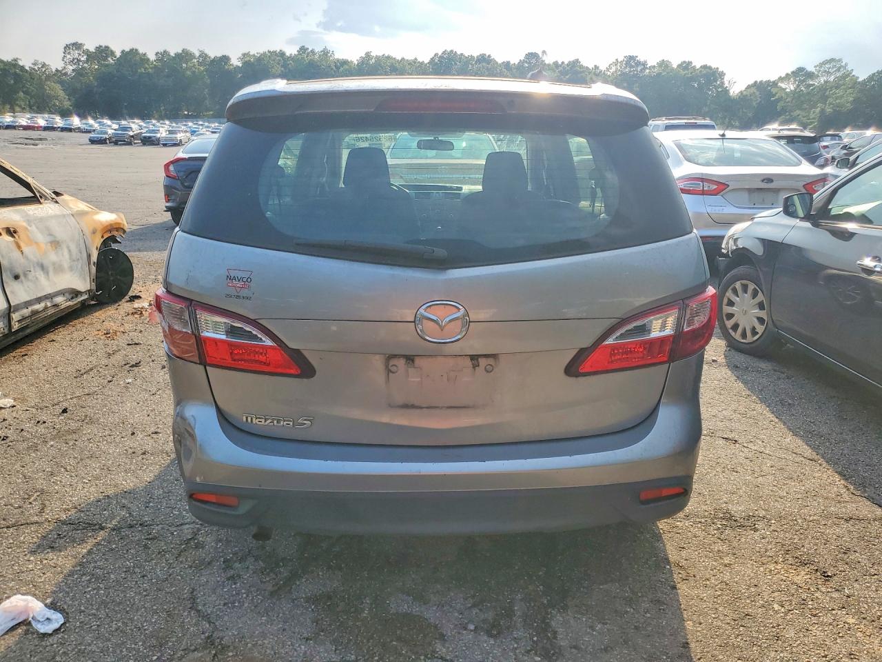 2012 Mazda 5 Gray vin: JM1CW2CL7C0103935