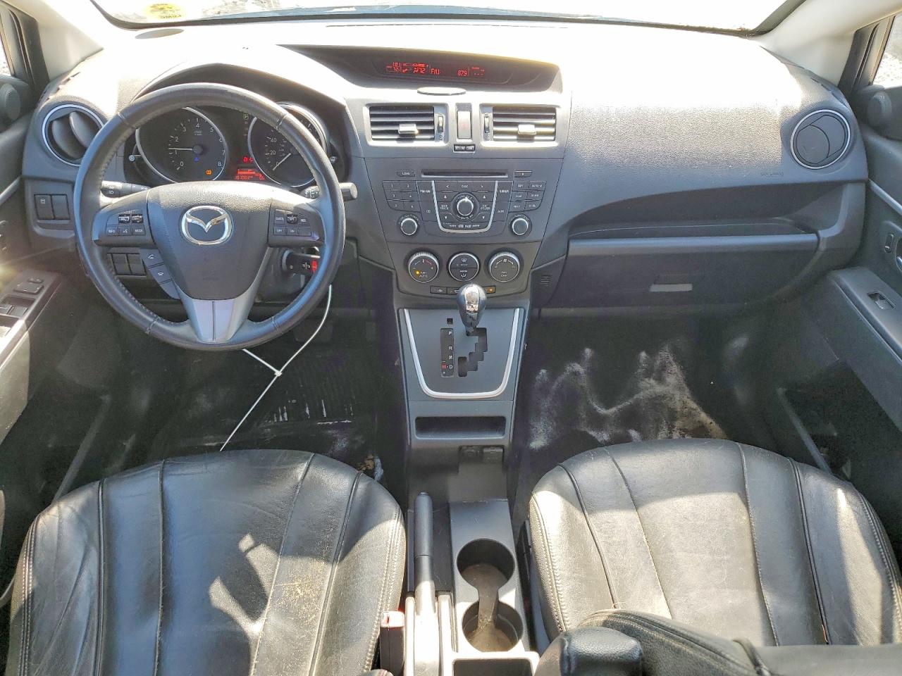 2012 Mazda 5 Silver vin: JM1CW2CL7C0111128