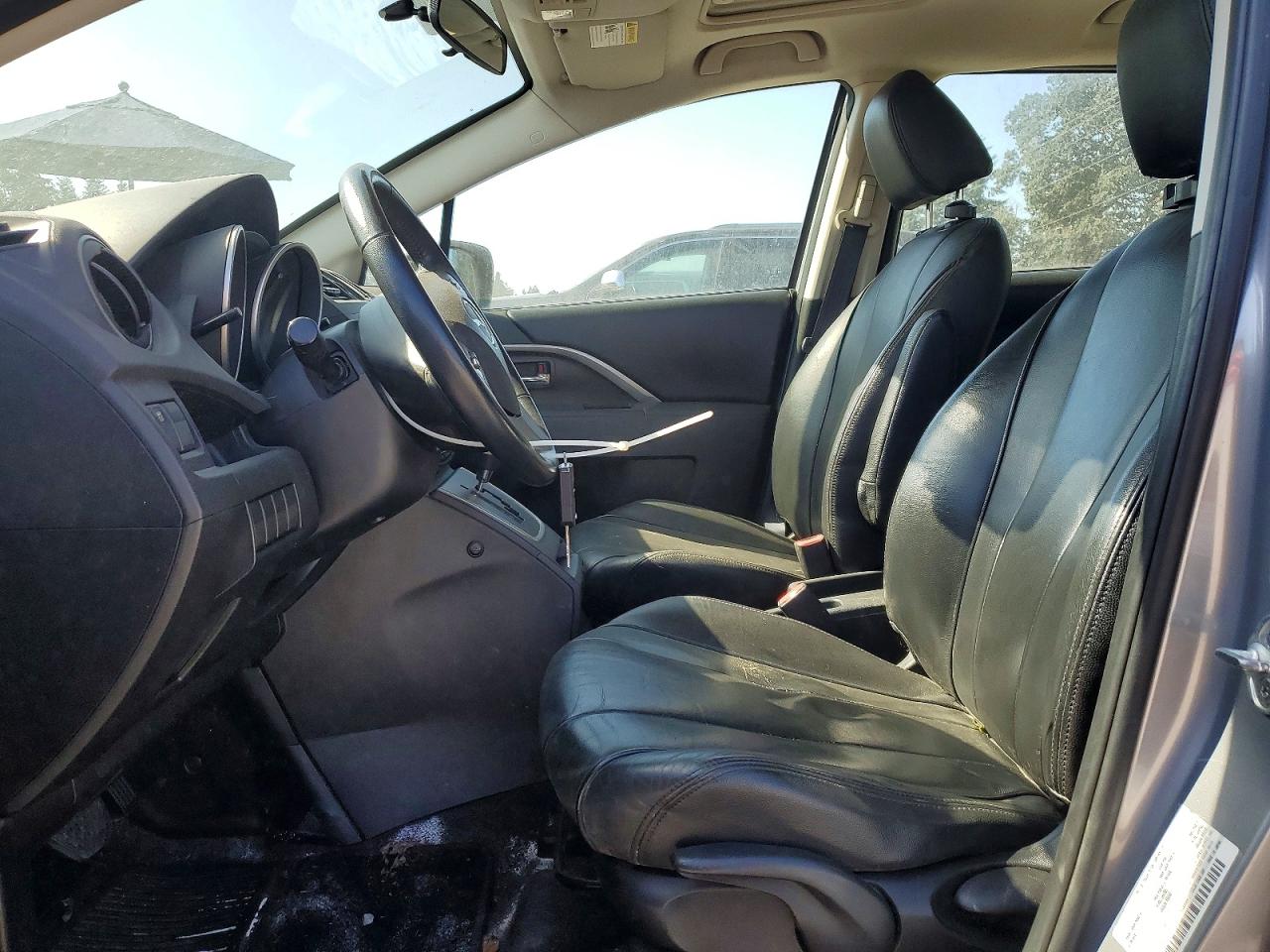 2012 Mazda 5 Silver vin: JM1CW2CL7C0111128
