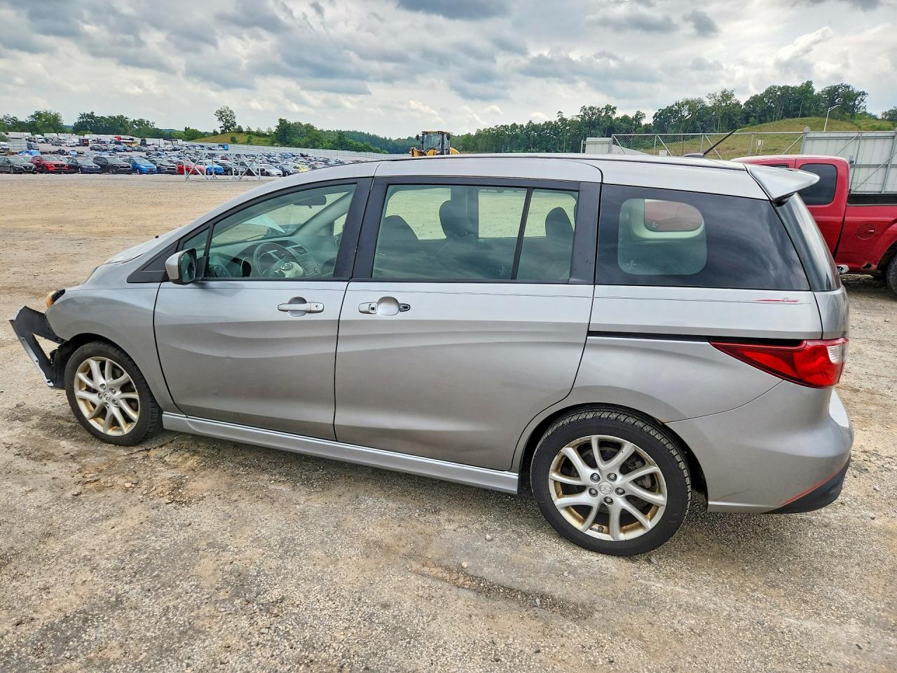 2012 Mazda 5 Silver vin: JM1CW2CL7C0137826