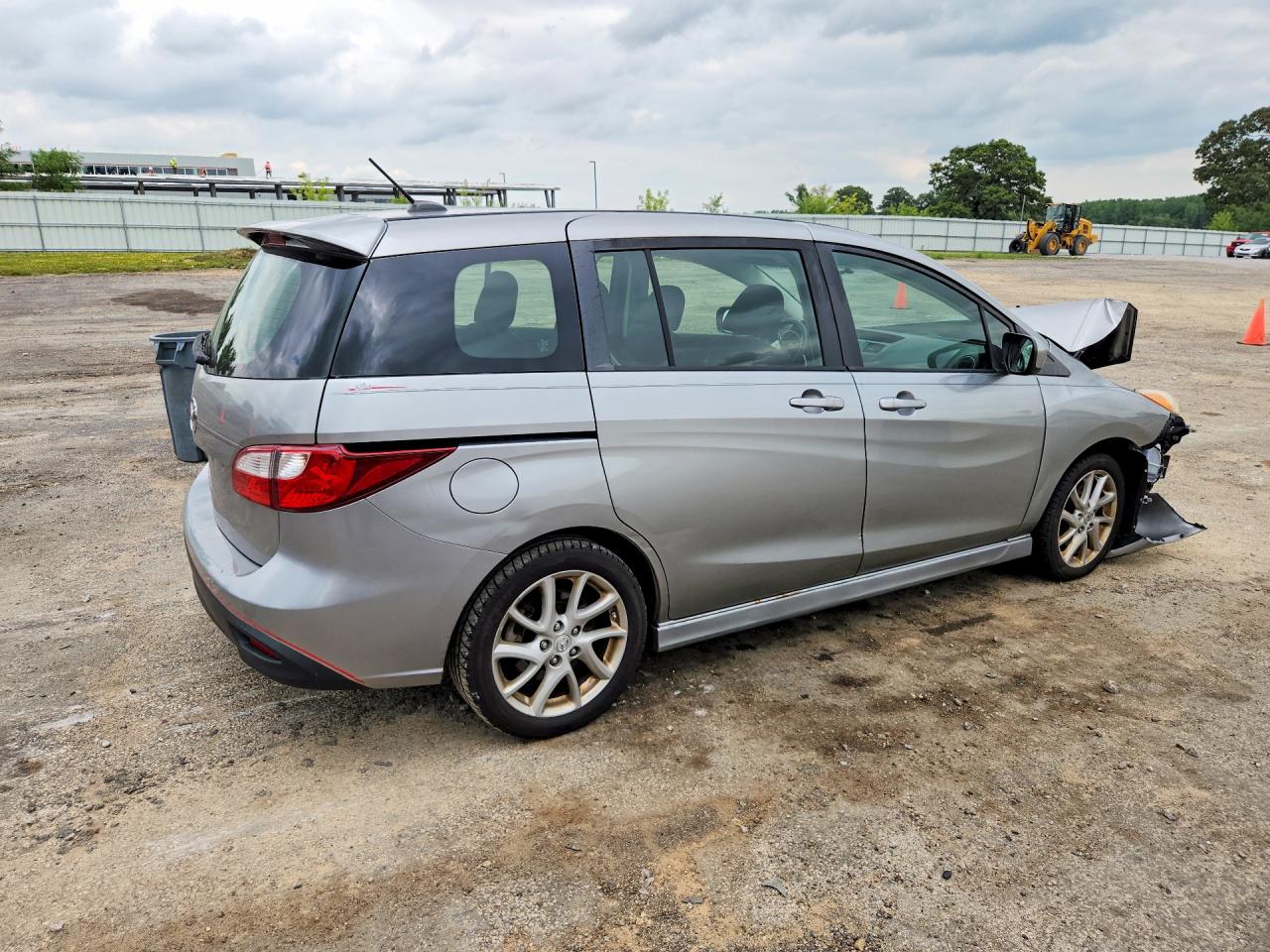 2012 Mazda 5 Silver vin: JM1CW2CL7C0137826