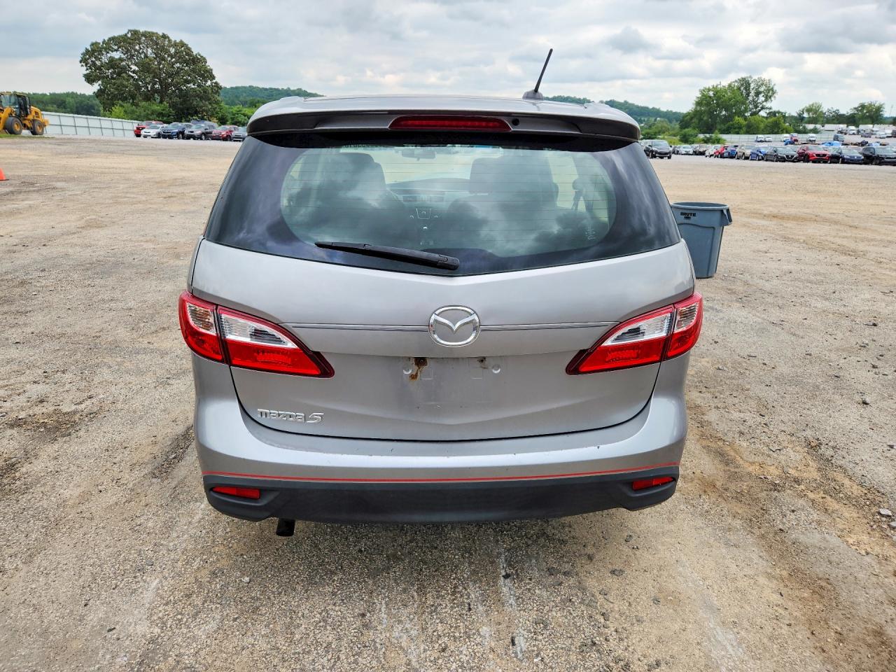 2012 Mazda 5 Silver vin: JM1CW2CL7C0137826