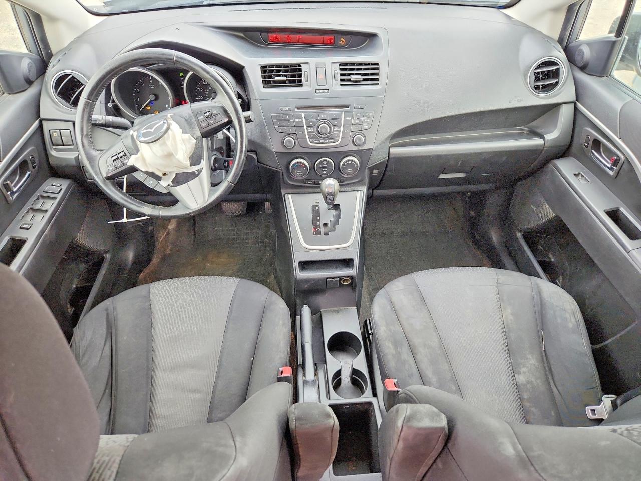 2012 Mazda 5 Silver vin: JM1CW2CL7C0137826