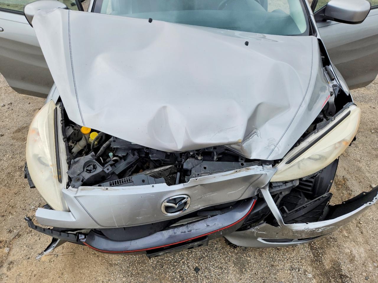 2012 Mazda 5 Silver vin: JM1CW2CL7C0137826