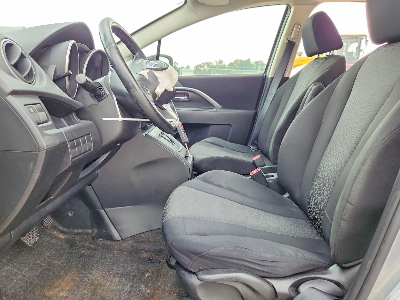 2012 Mazda 5 Silver vin: JM1CW2CL7C0137826