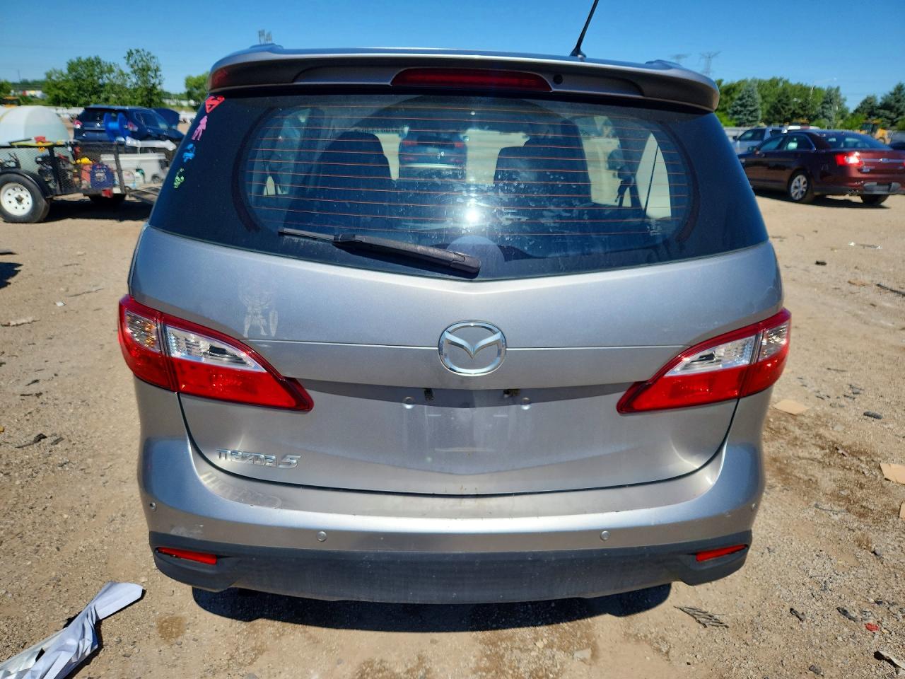 2015 Mazda 5 Touring Silver vin: JM1CW2CL7F0189106