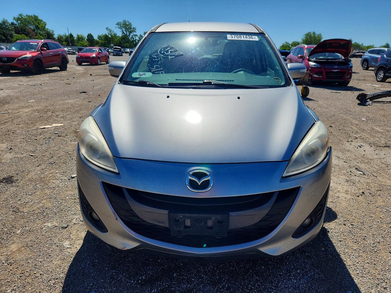 2015 Mazda 5 Touring Silver vin: JM1CW2CL7F0189106