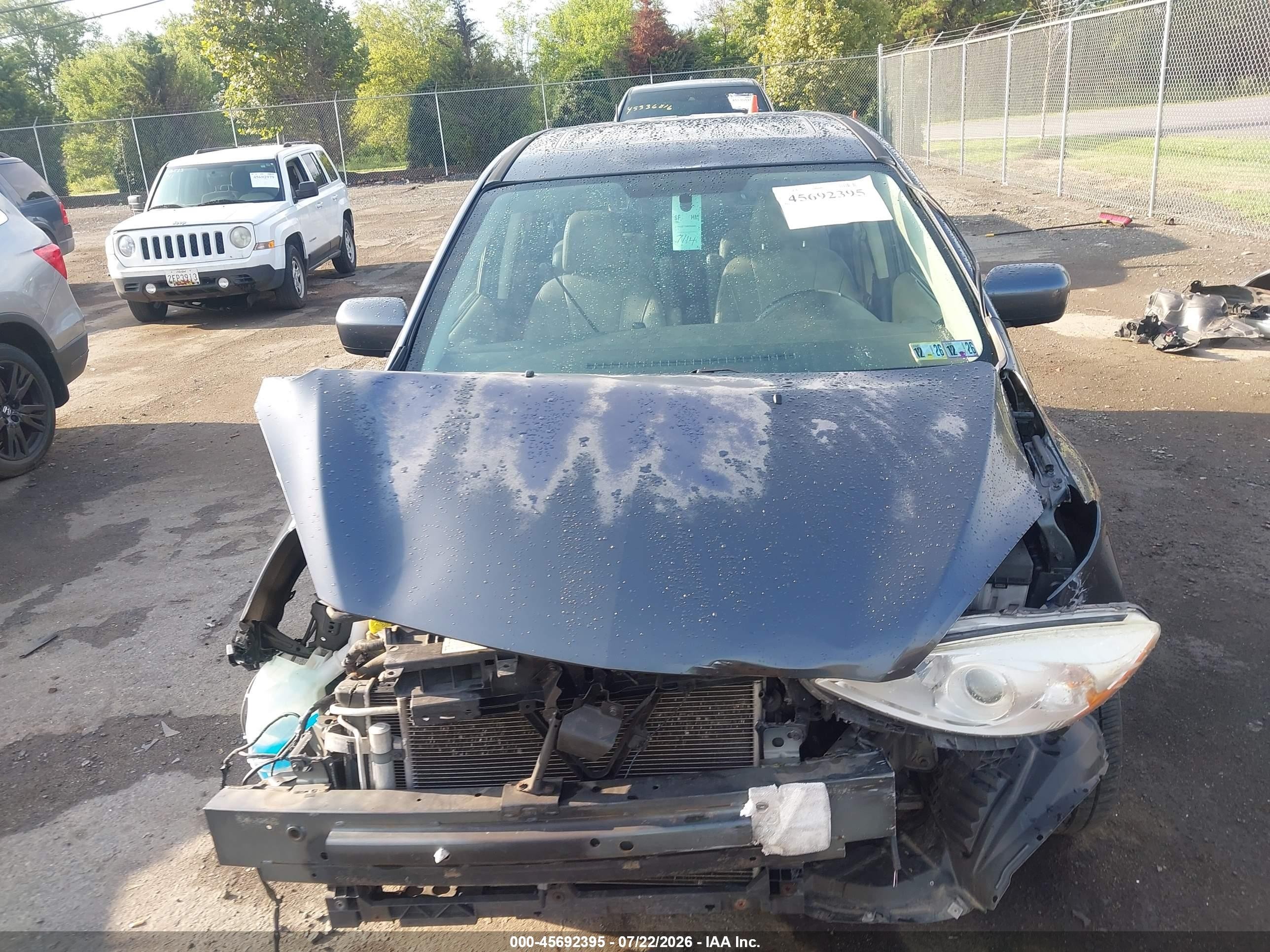 2012 Mazda Mazda5 Touring Gray vin: JM1CW2CL8C0121019