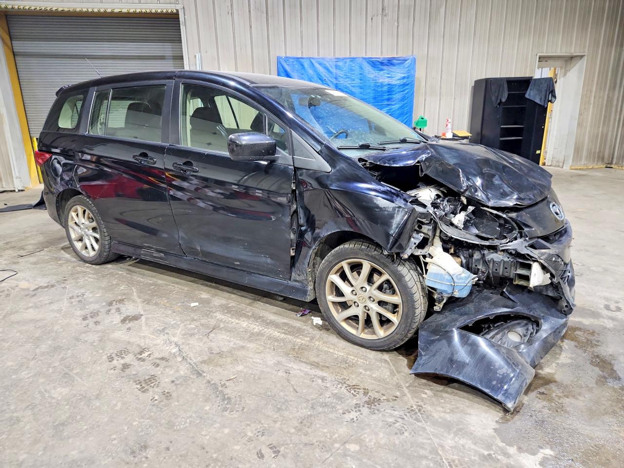 2012 Mazda 5 Black vin: JM1CW2CL8C0123689