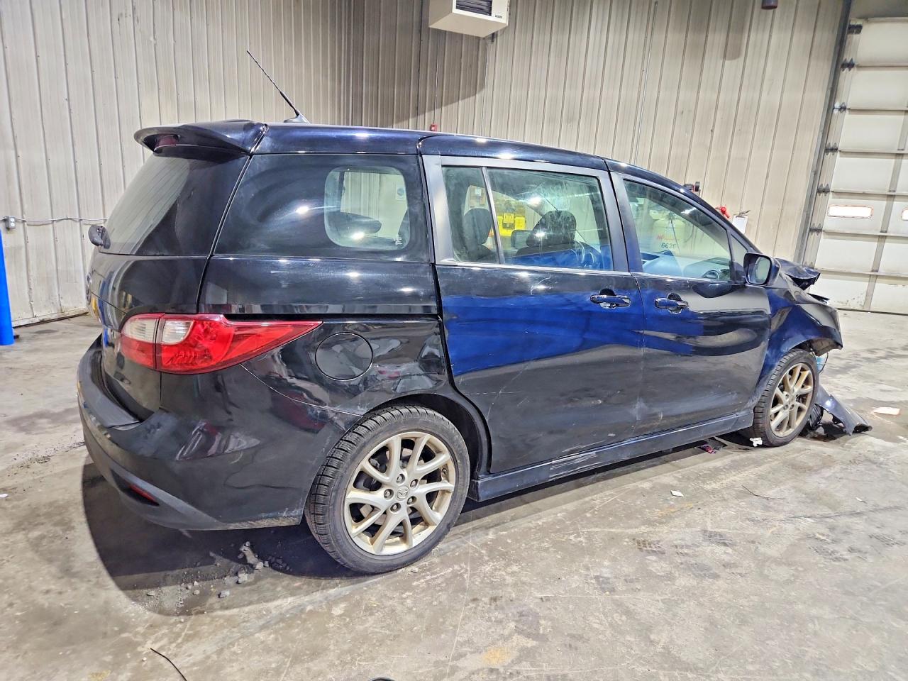 2012 Mazda 5 Black vin: JM1CW2CL8C0123689