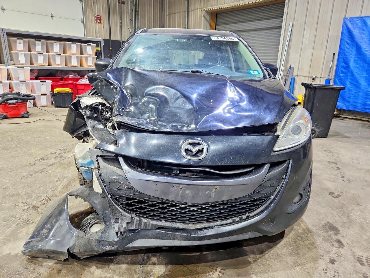 2012 Mazda 5 Black vin: JM1CW2CL8C0123689