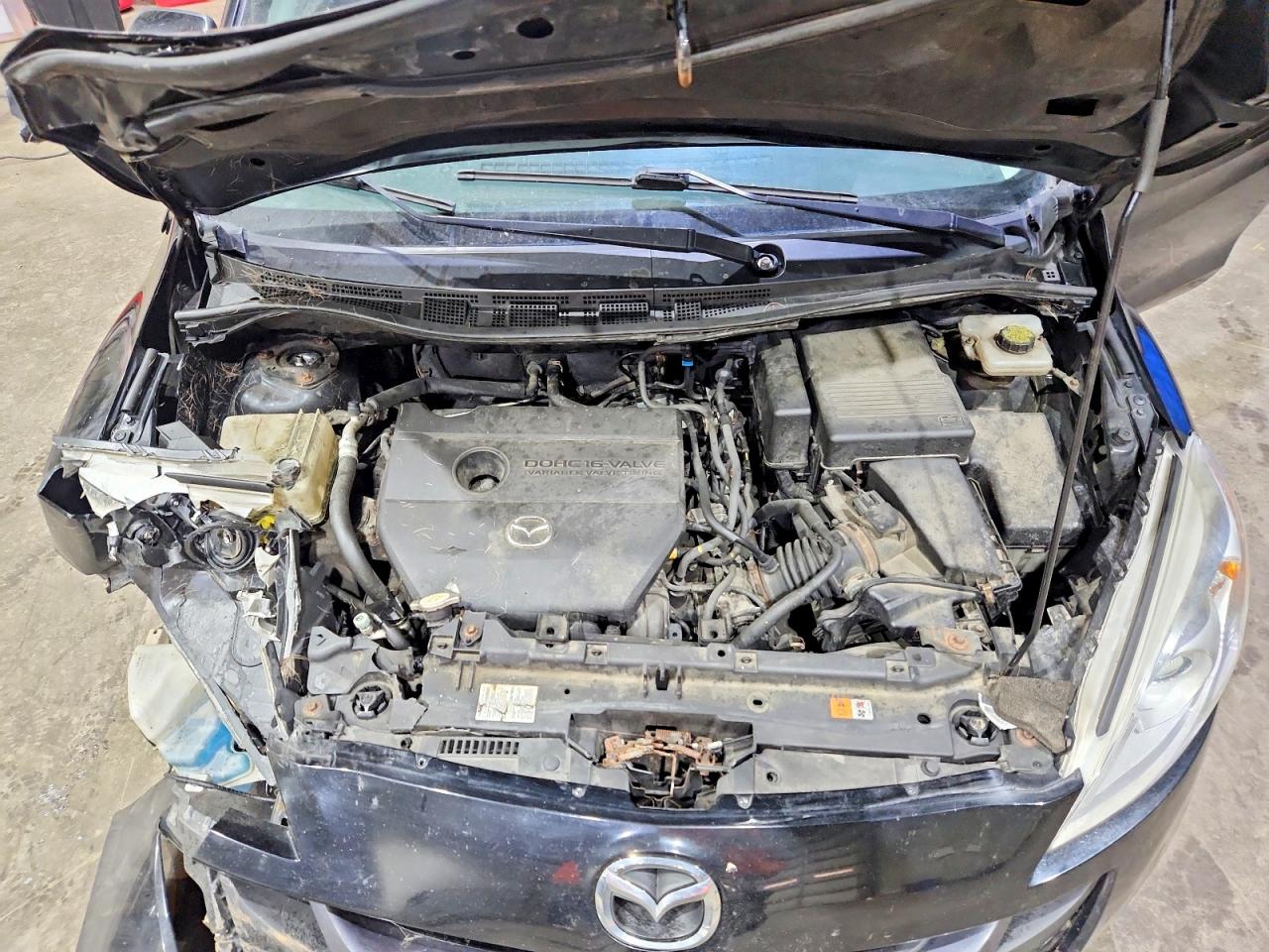 2012 Mazda 5 Black vin: JM1CW2CL8C0123689