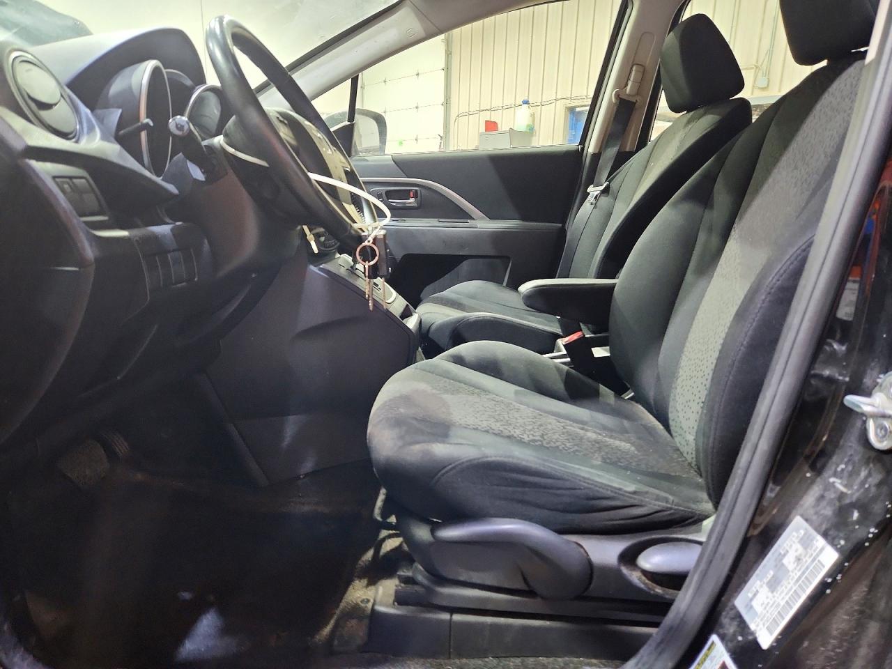 2012 Mazda 5 Black vin: JM1CW2CL8C0123689