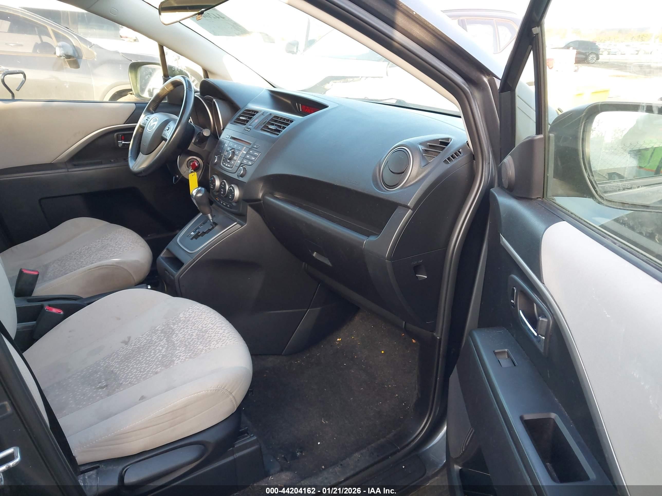 2012 Mazda Mazda5 Touring Gray vin: JM1CW2CL8C0139858